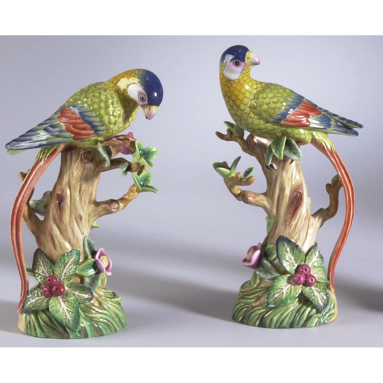 Parrot/Fruit Figurine by Chelsea House