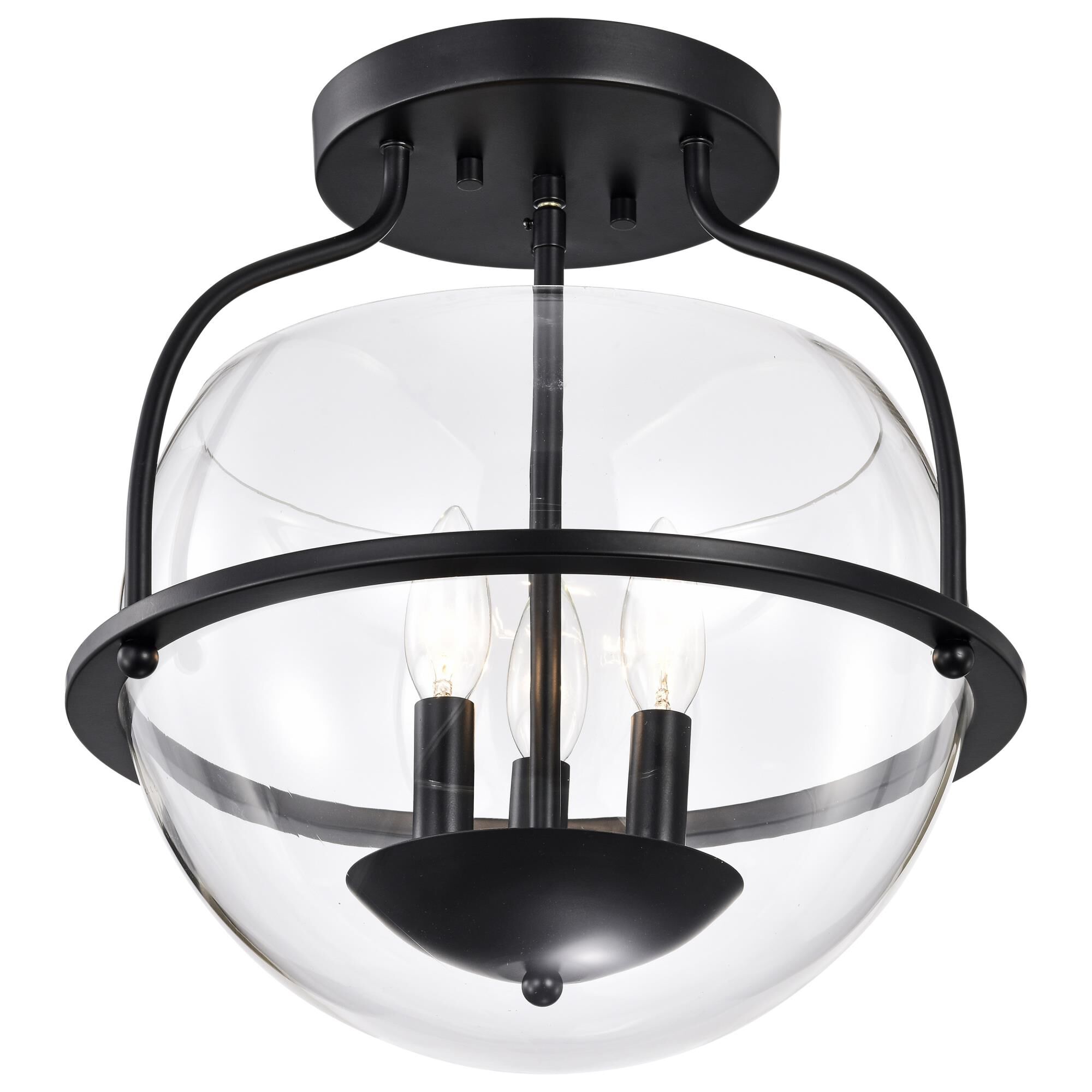 Amado 3 Light Flush Mount by Nuvo Lighting