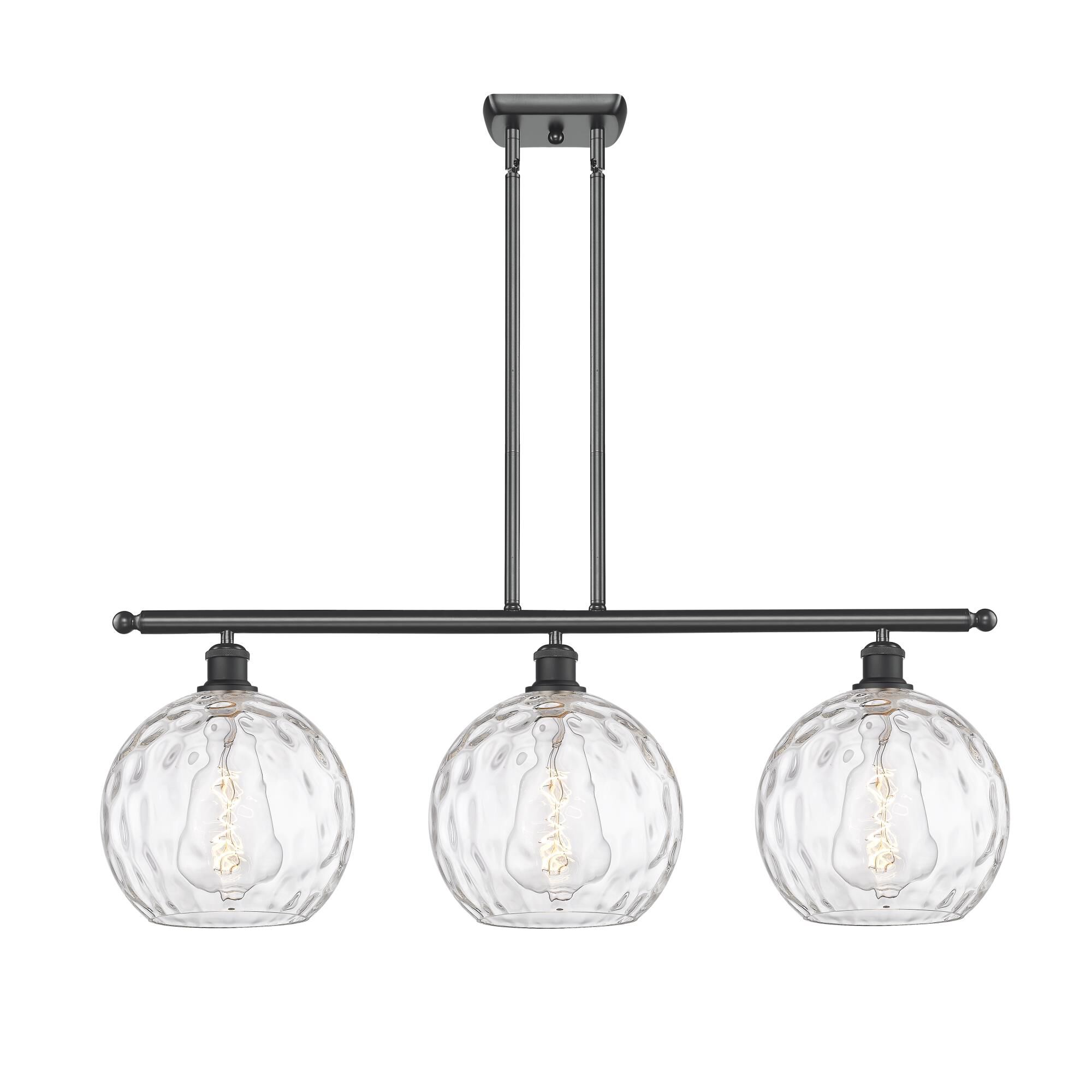 Shown in Matte Black finish and Clear glass