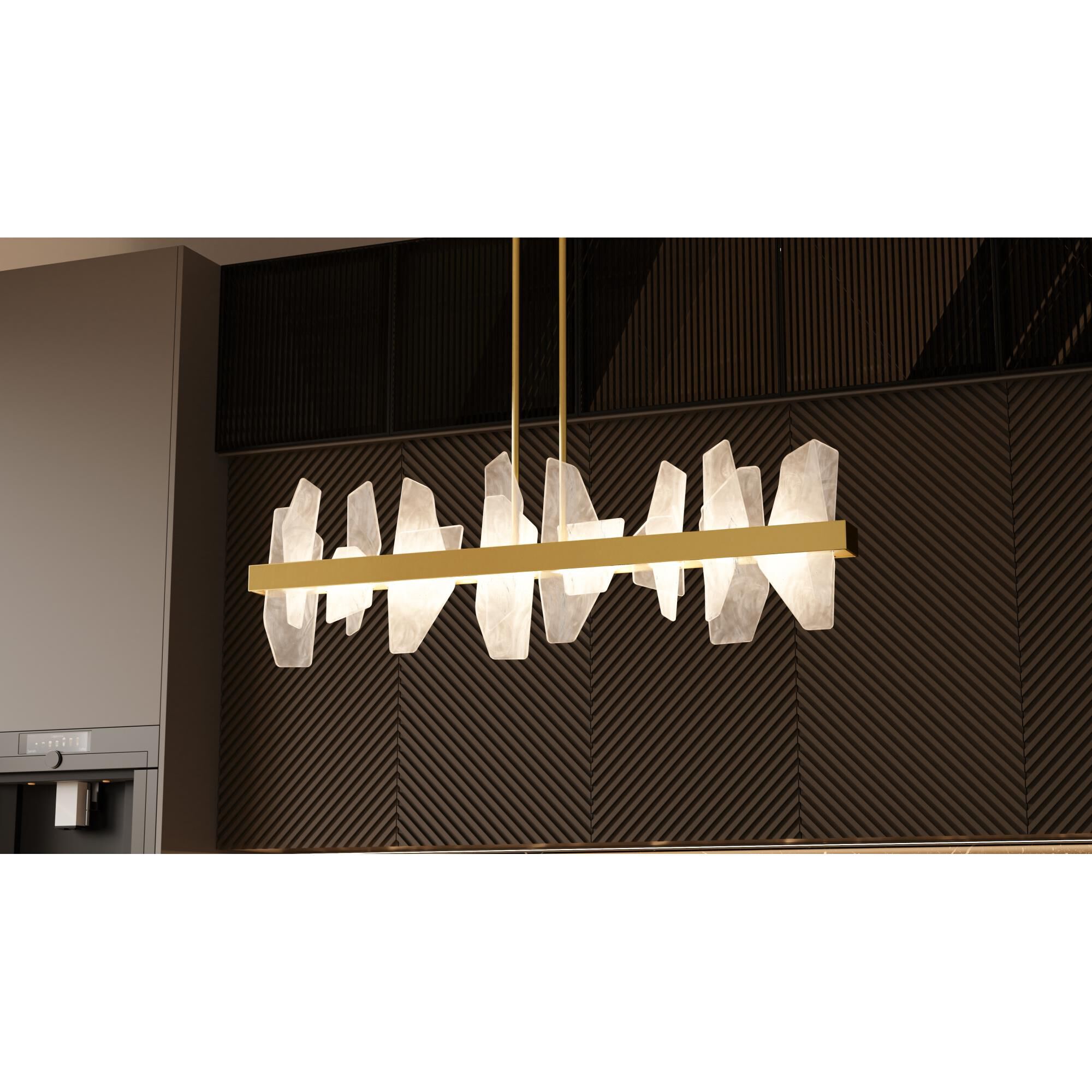 Aurelia 42 Inch Linear Suspension Light by Quoizel