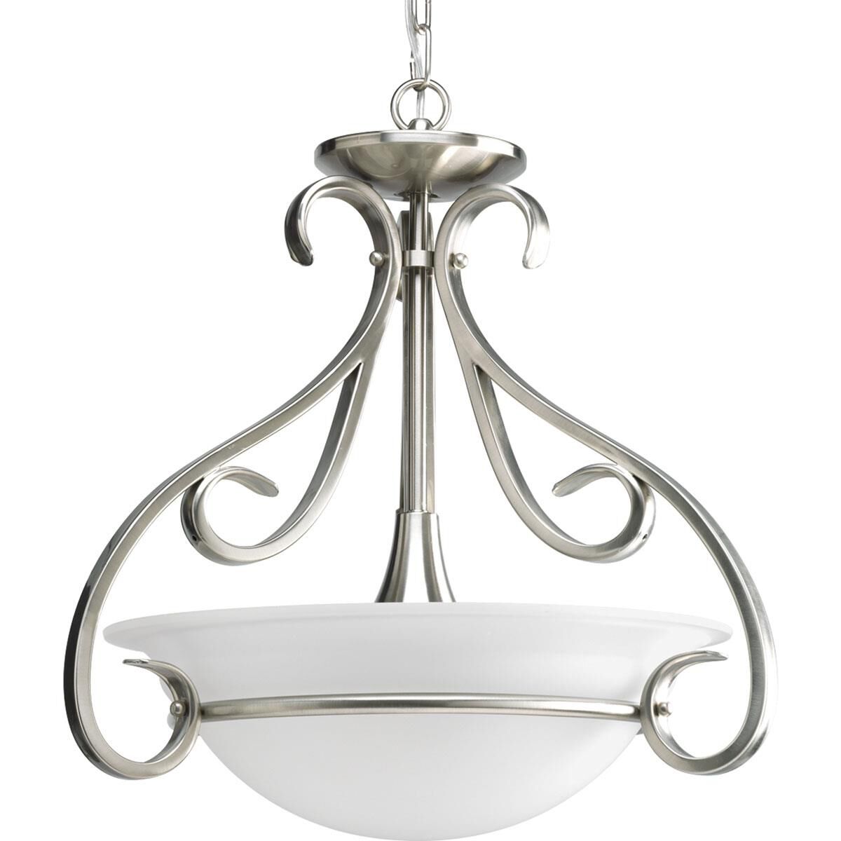 Torino 18 Inch 3 Light Semi Flush Mount by Progress Lighting
