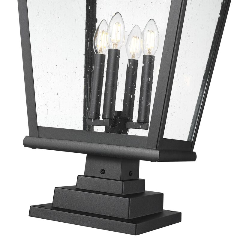 Raphael 35 Inch Outdoor Pier Lamp by Z-lite