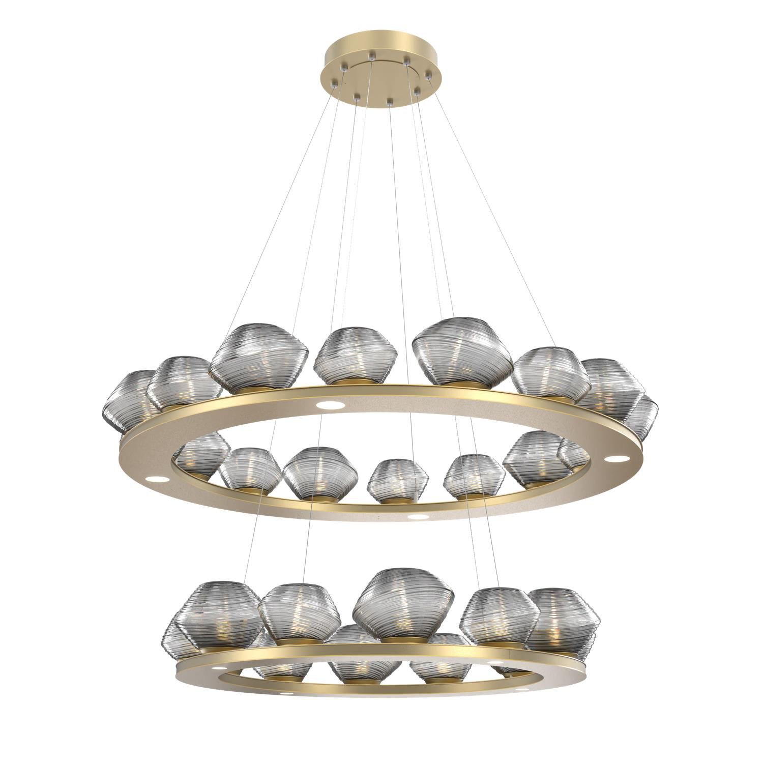 Mesa 48 Inch 28 Light LED Chandelier by Hammerton Studio
