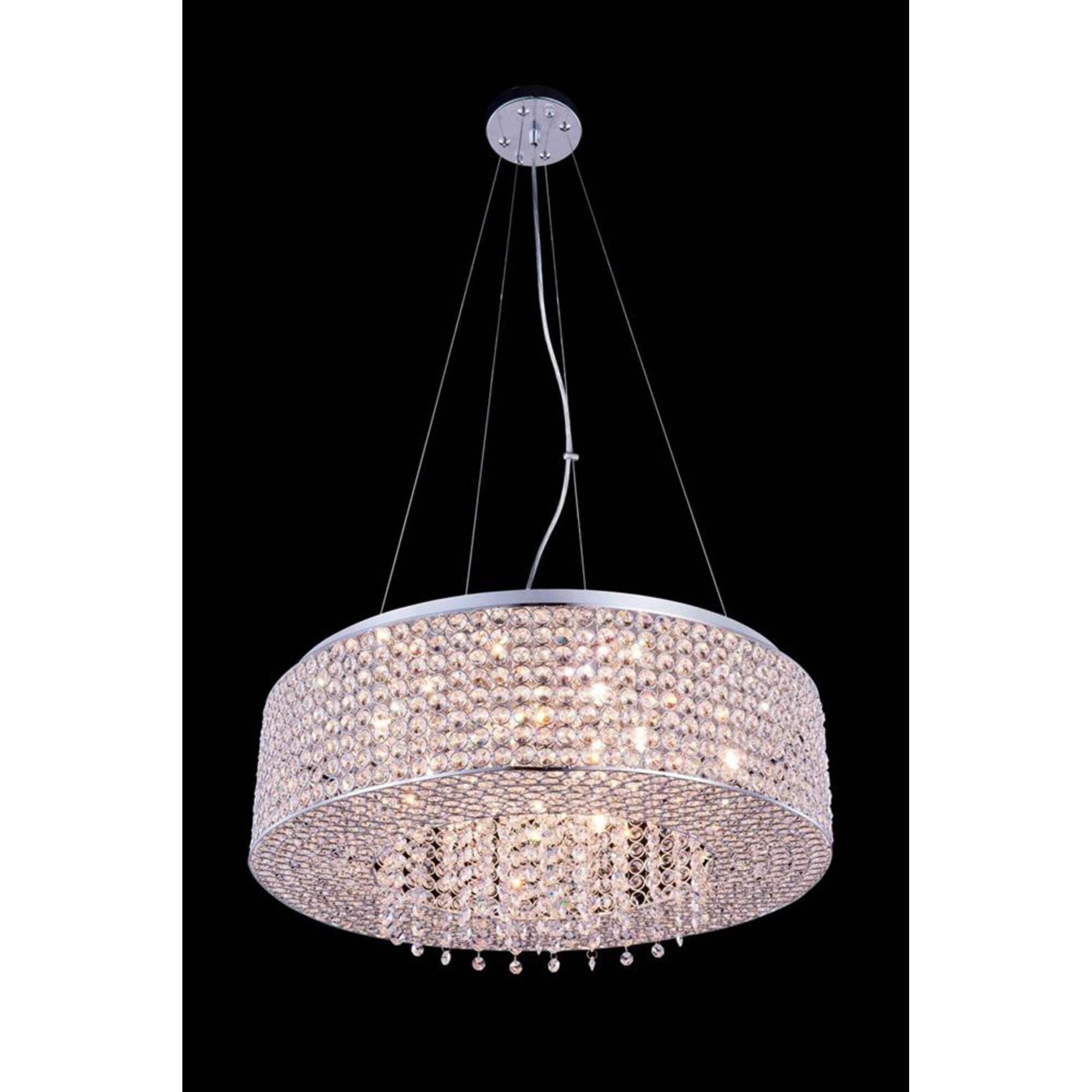 Amelie 24 Inch Large Pendant by Elegant Lighting