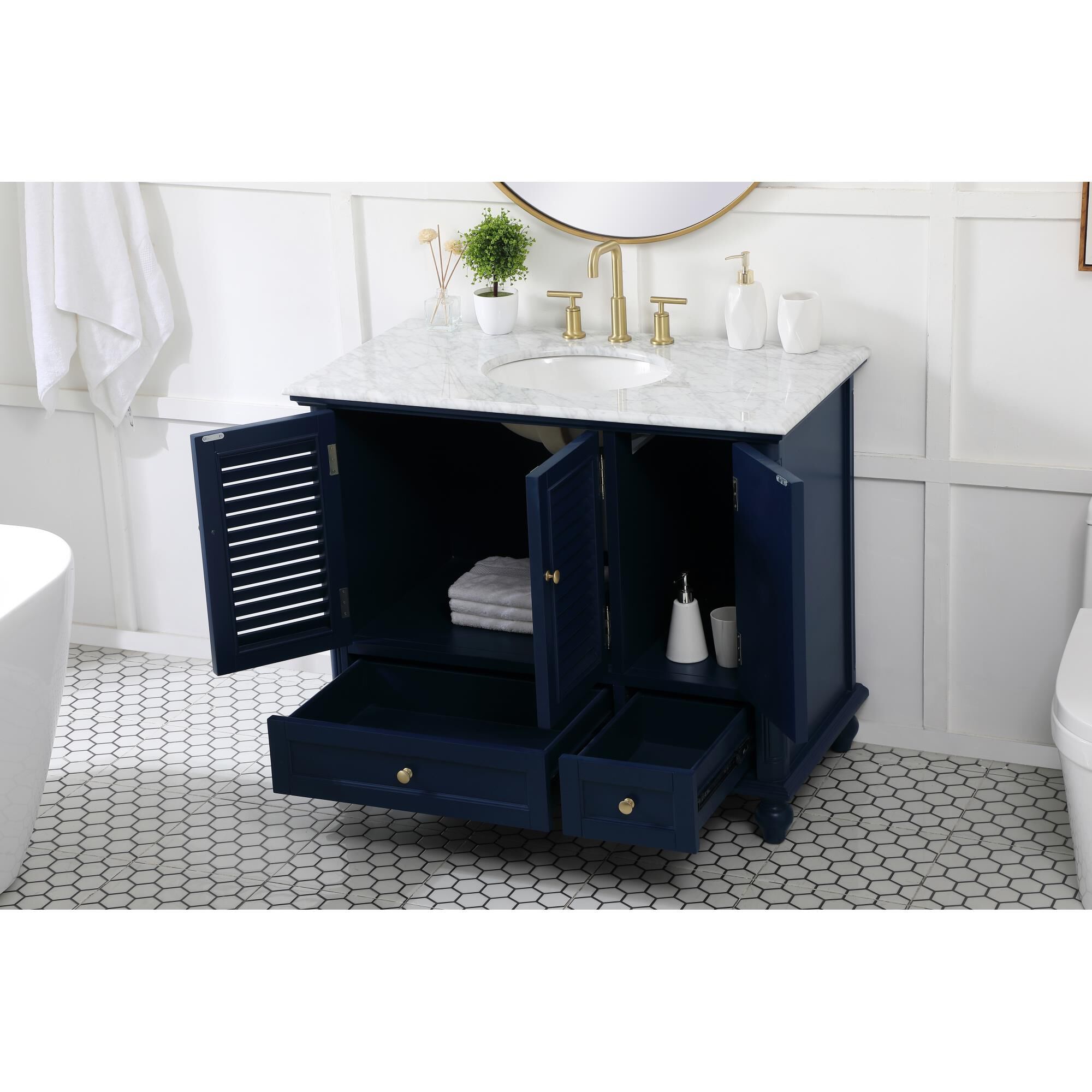 Rhodes Bath Vanity by Elegant Decor