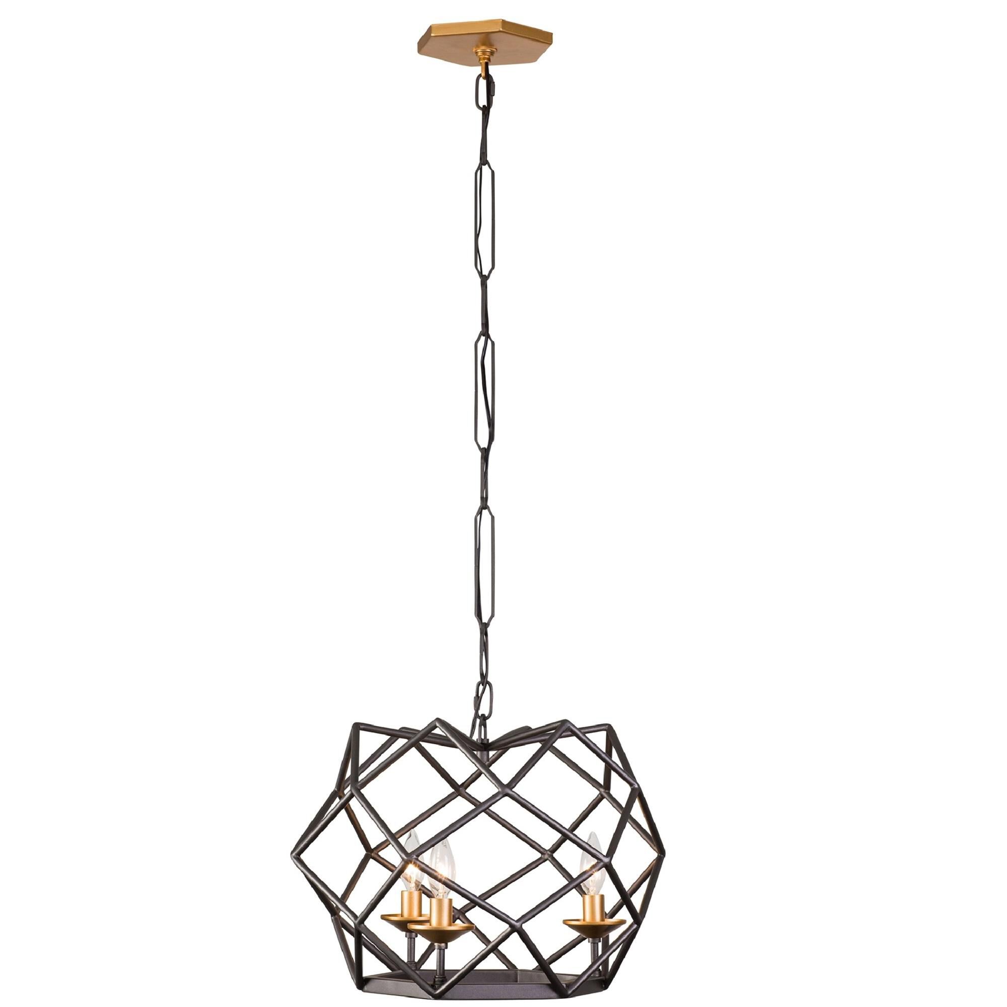 Shown in Antique Gold With Rustic Bronze finish