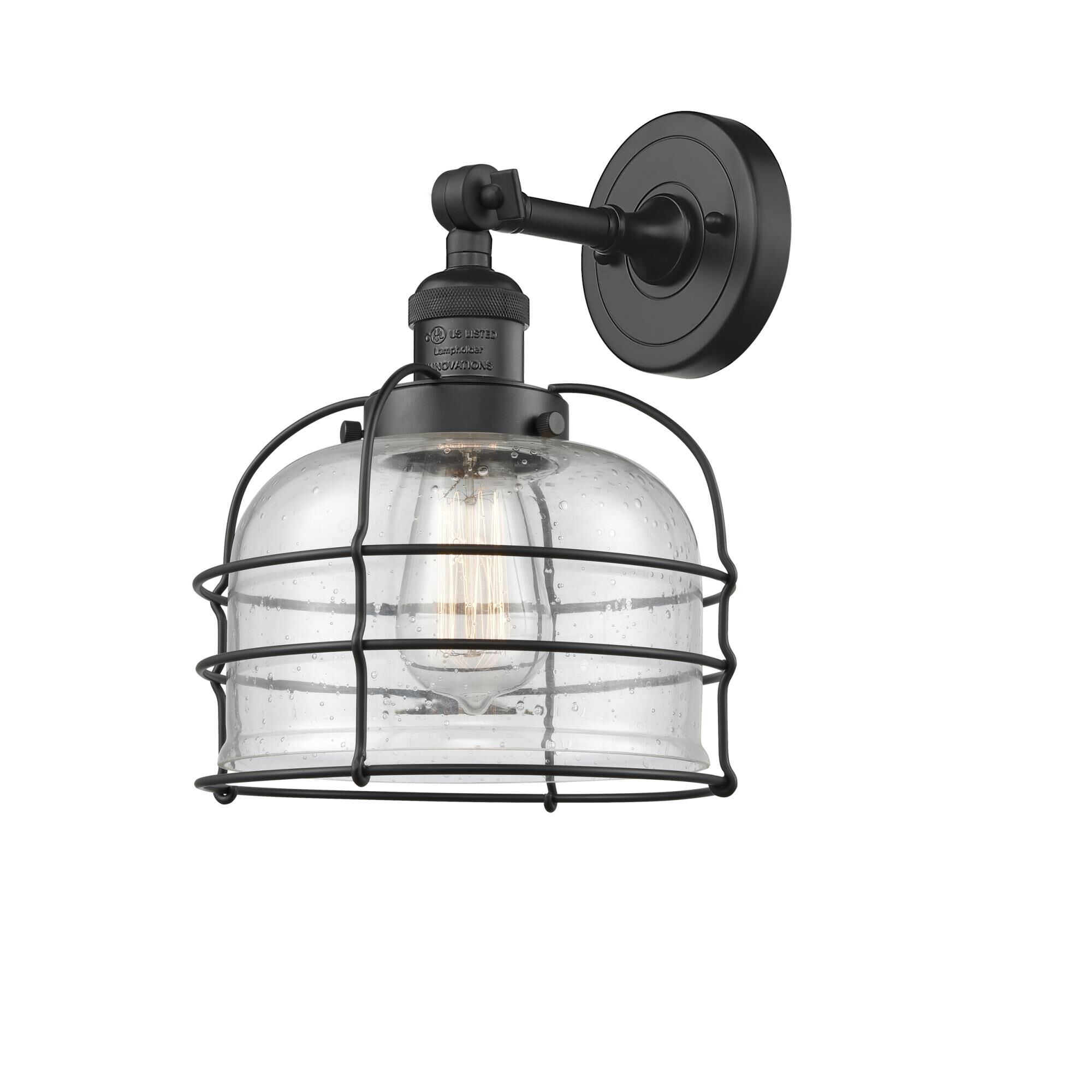 Innovations Lighting Bruno Marashlian Large Bell Cage 12 Inch Wall Sconce