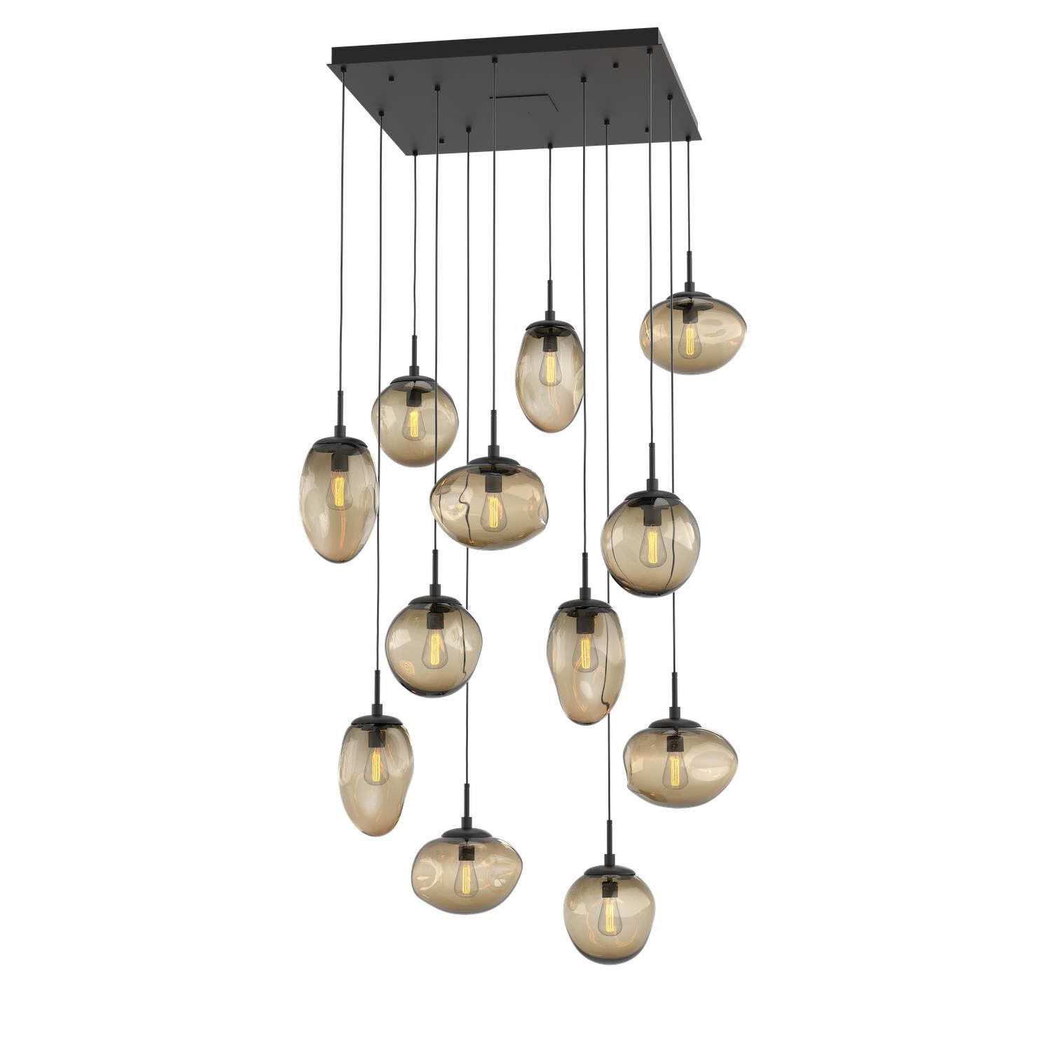 Levi Wilson Nebula 38 Inch 12 Light Multi Light Pendant by Hammerton Studio