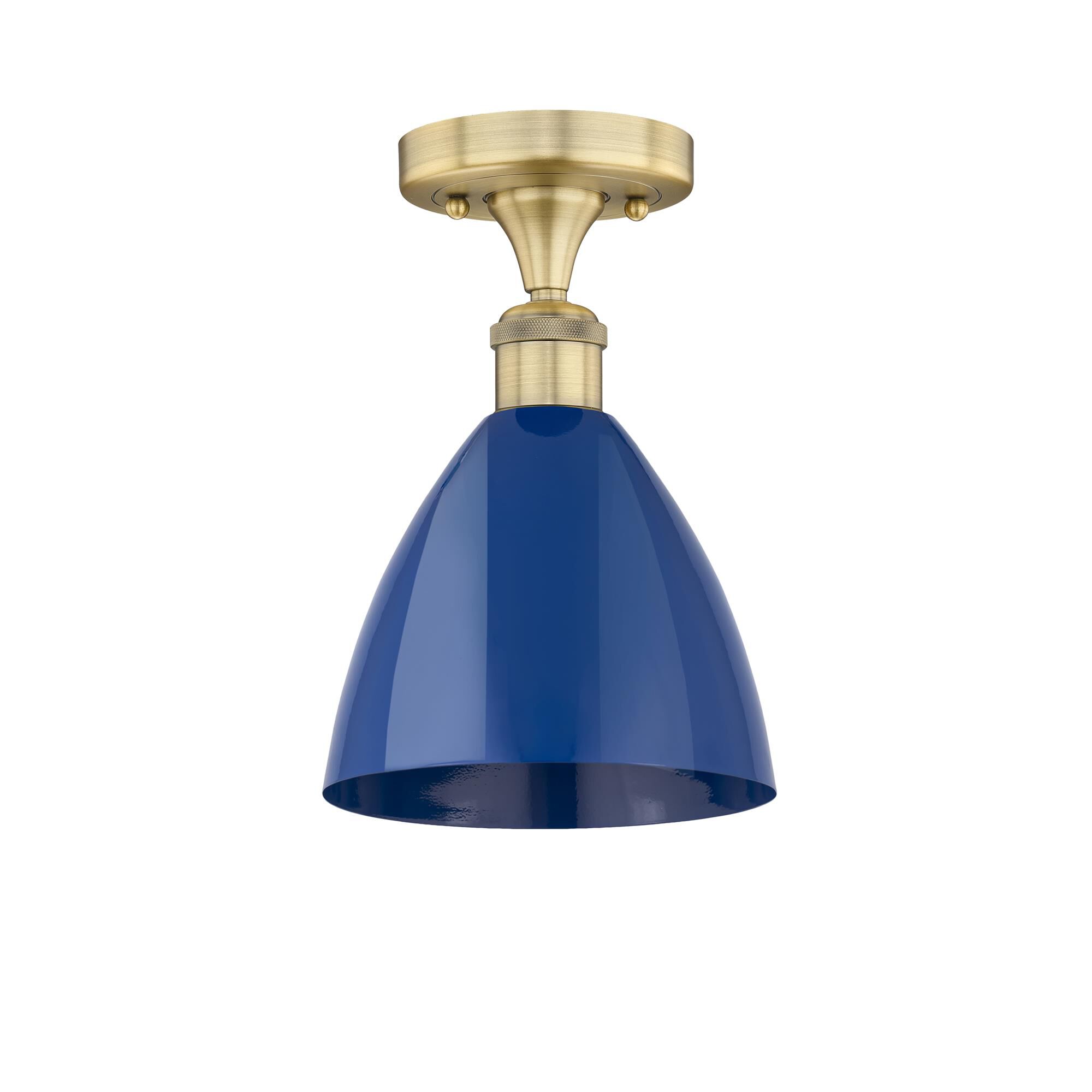 Bruno Marashlian Plymouth Dome 7 Inch 1 Light Semi Flush Mount by Innovations Lighting