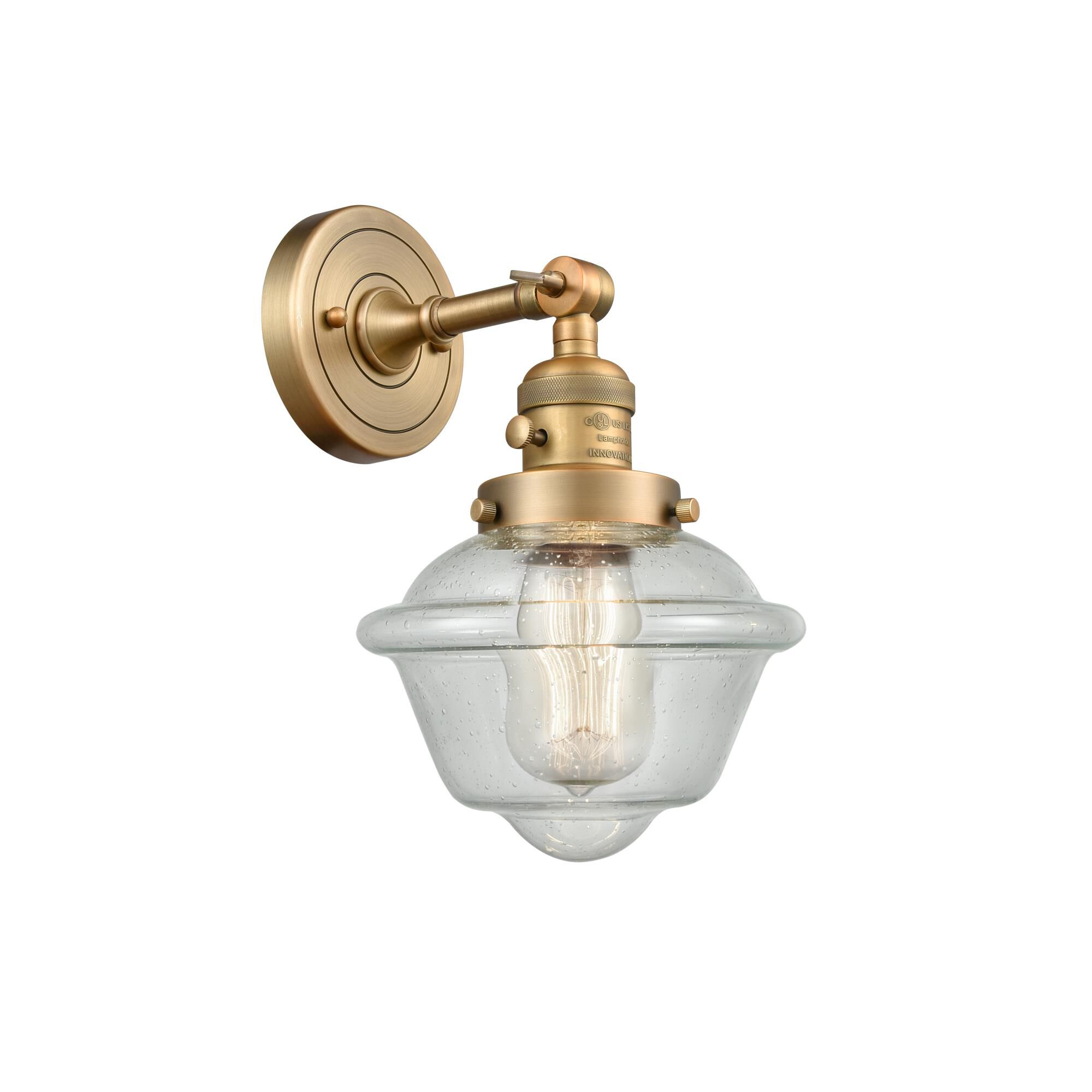 Bruno Marashlian Small Oxford 8 Inch Wall Sconce by Innovations Lighting