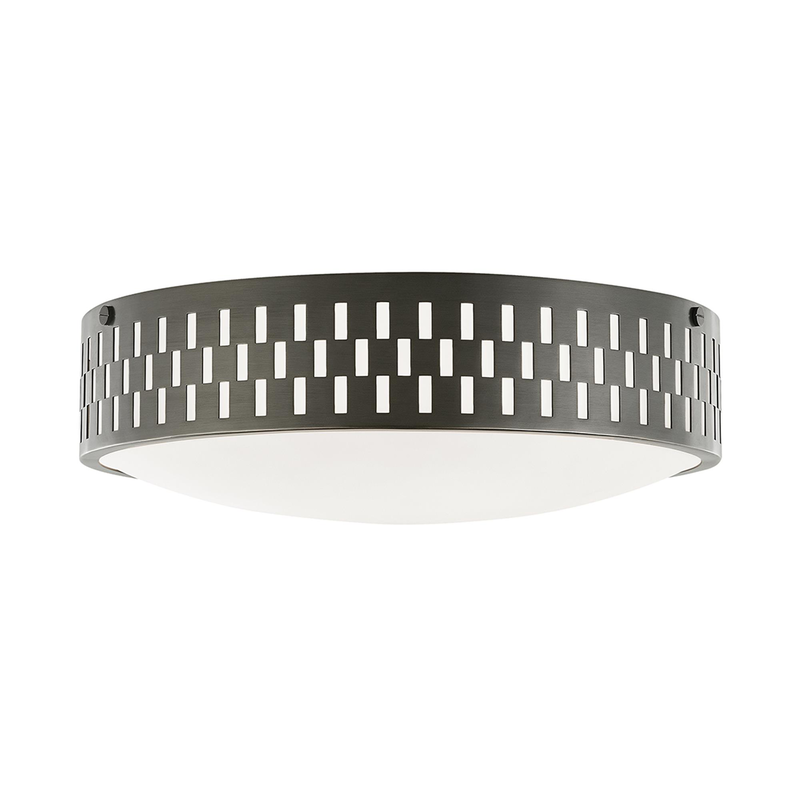 Phoebe 14 Inch 3 Light Flush Mount by Mitzi