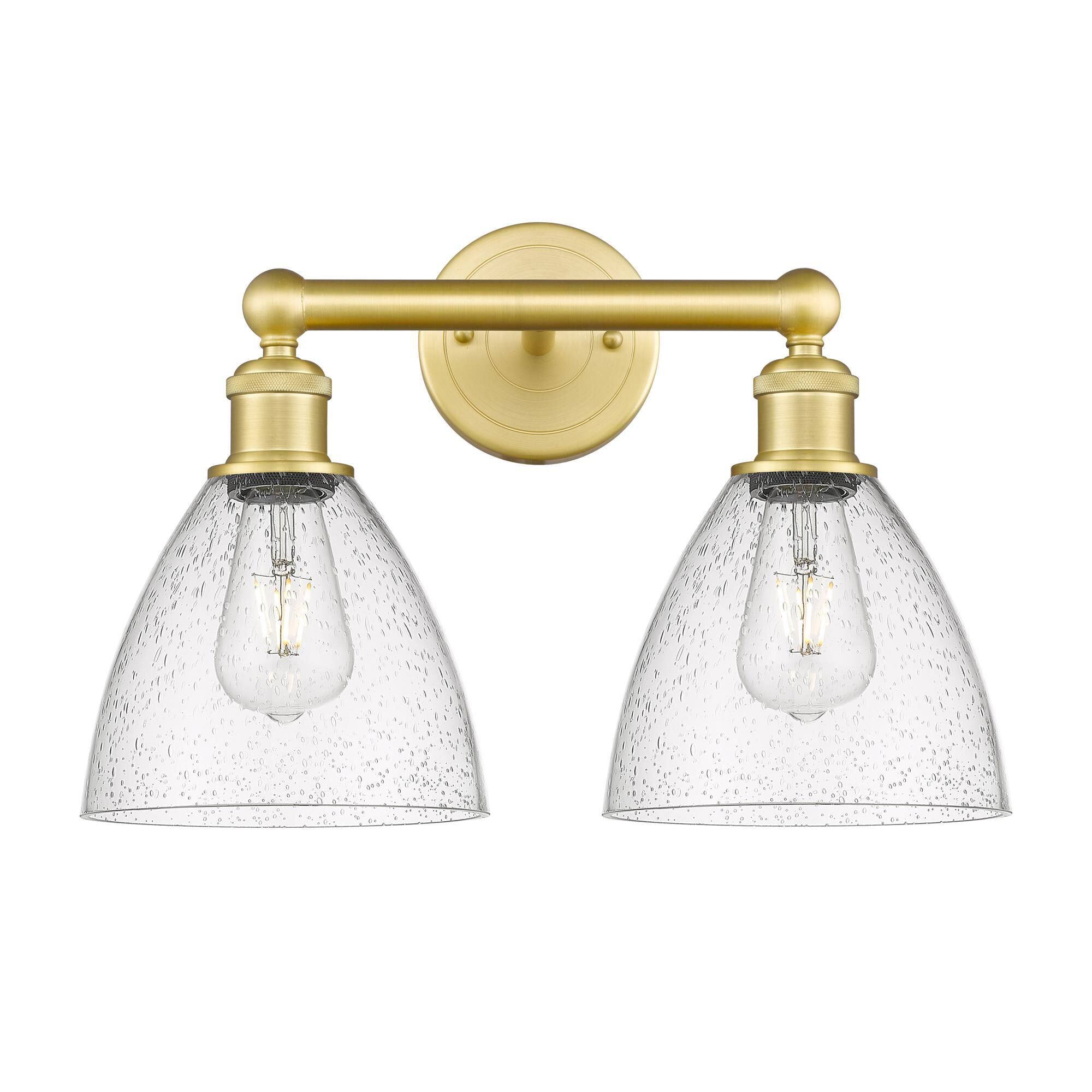 Bruno Marashlian Bristol Glass 16 Inch 2 Light Bath Vanity Light by Innovations Lighting
