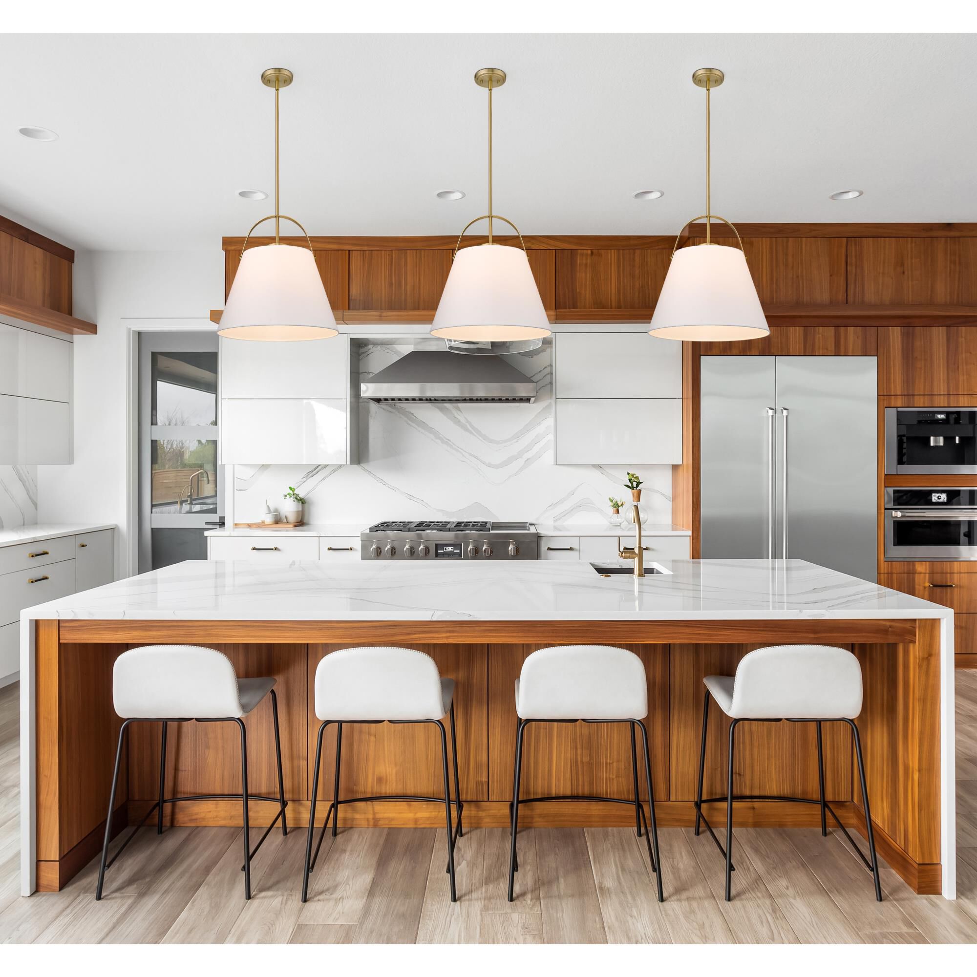 Z-Lite Z-Studio Linen Pendant 18 Inch Large Pendant