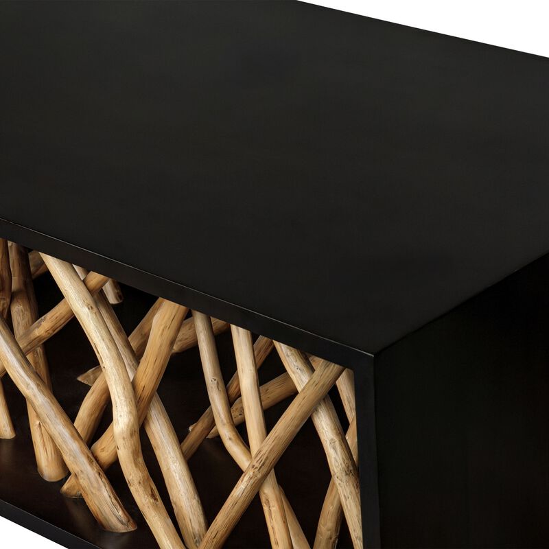 Teak Maze 48 Inch Coffee Table by Uttermost
