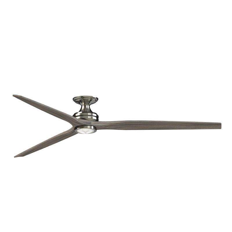 Spitfire 84 Inch Flush Mount Fan with Light Kit by Fanimation