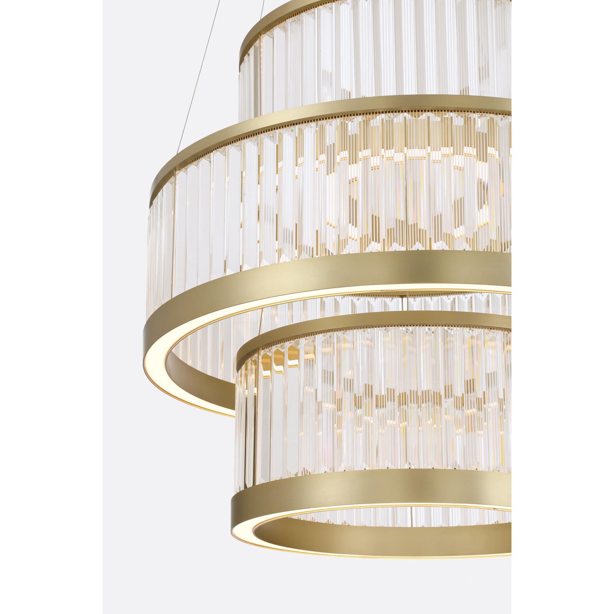 Empra 35 Inch Chandelier by Eurofase Lighting