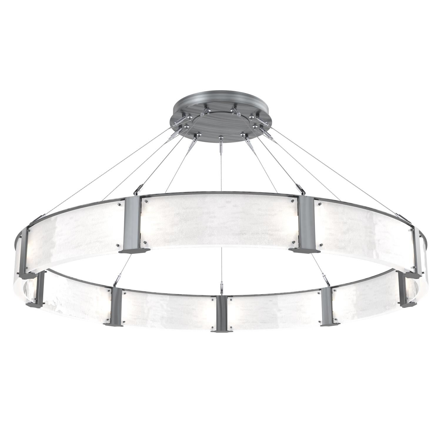 Parallel 60 Inch 36 Light LED Chandelier by Hammerton Studio