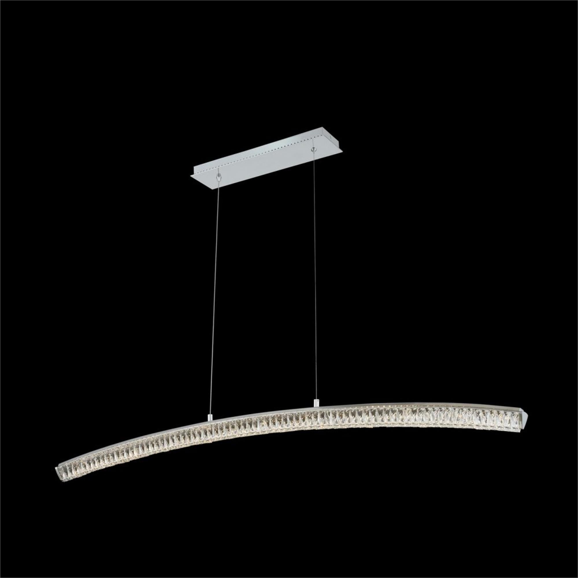 Aries 60 Inch 1 Light LED Linear Suspension Light by Allegri