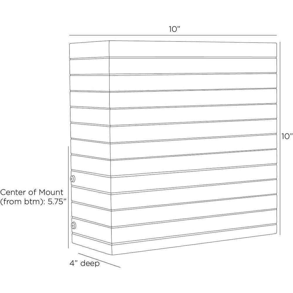 Carter 10 Inch Wall Sconce by Arteriors Home