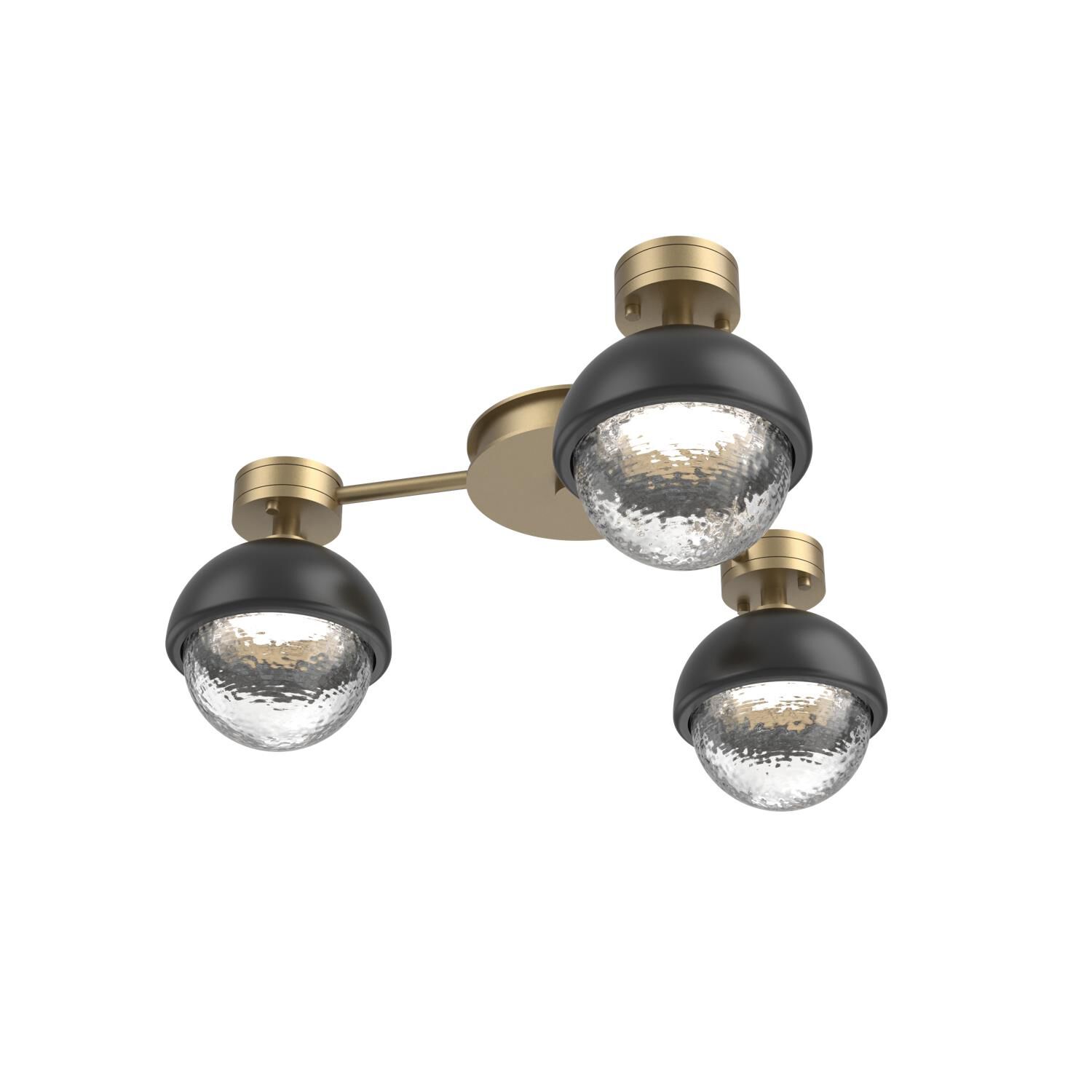 Levi Wilson Cabochon 23 Inch Flush Mount by Hammerton Studio