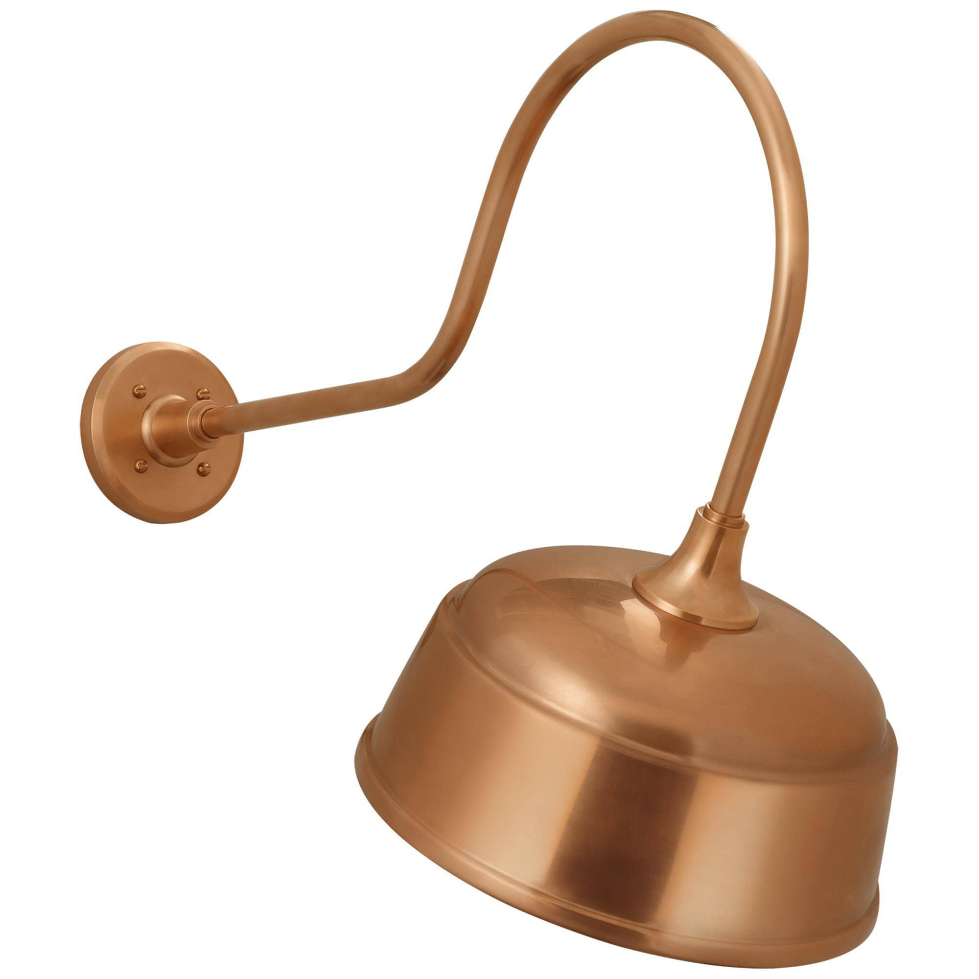 Shown in Soft Copper finish and Copper shade