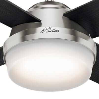Dempsey 44 Inch Ceiling Fan with Light Kit by Hunter Fan