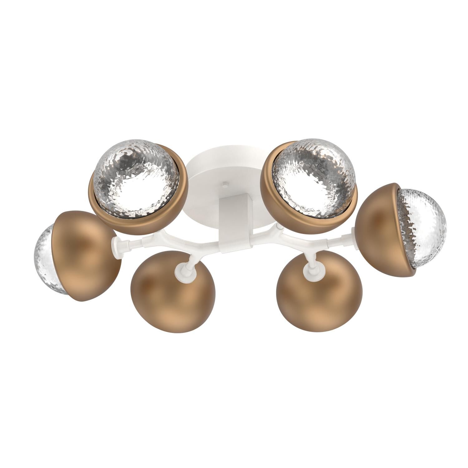 Levi Wilson Cabochon 27 Inch Flush Mount by Hammerton Studio