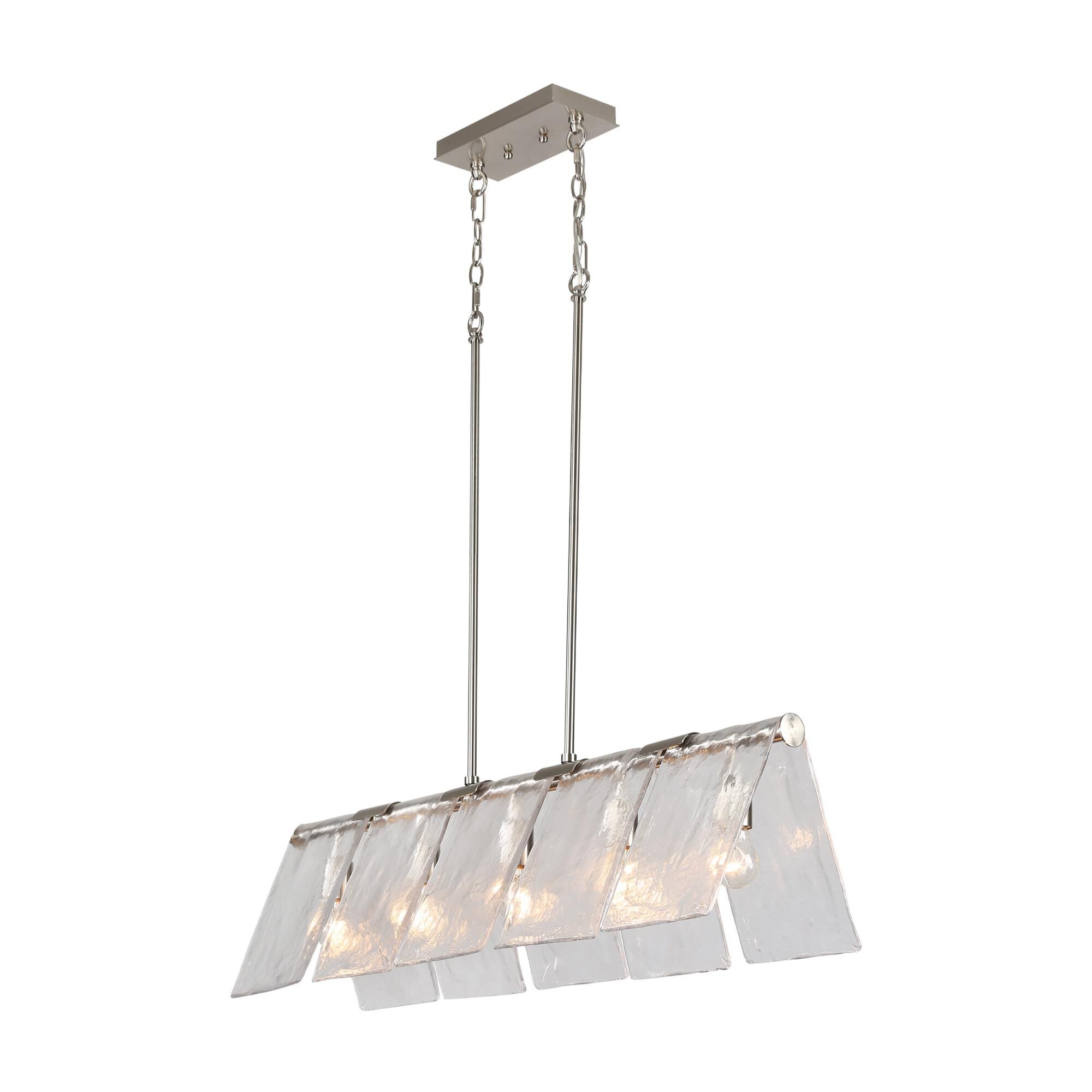 Shown in Hammered Water Glass finish and Hammered Water Glass shade