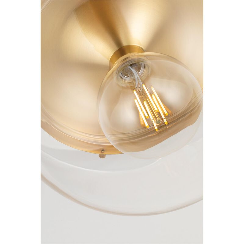 Grace 14 Inch Flush Mount by Mitzi
