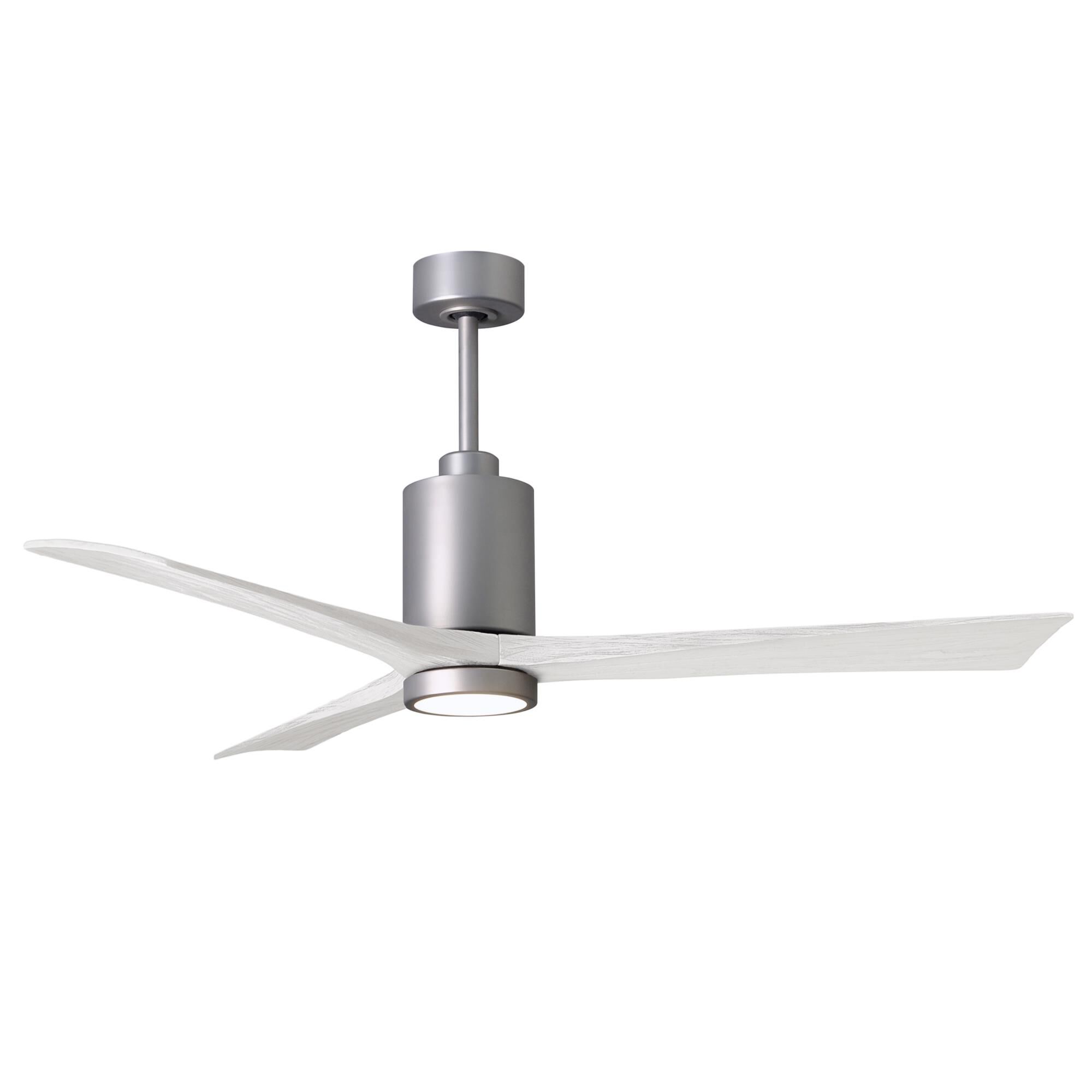 Patricia 60 Inch Ceiling Fan with Light Kit by Matthews Fan Company