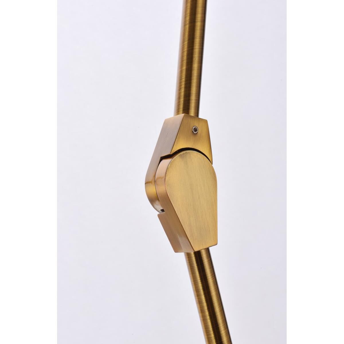 Shown in Brass finish and Clear glass