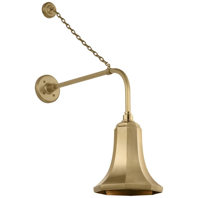 Thomas O'Brien Academy Barn Light 34 Inch Outdoor Wall Light by Visual Comfort Signature Collection