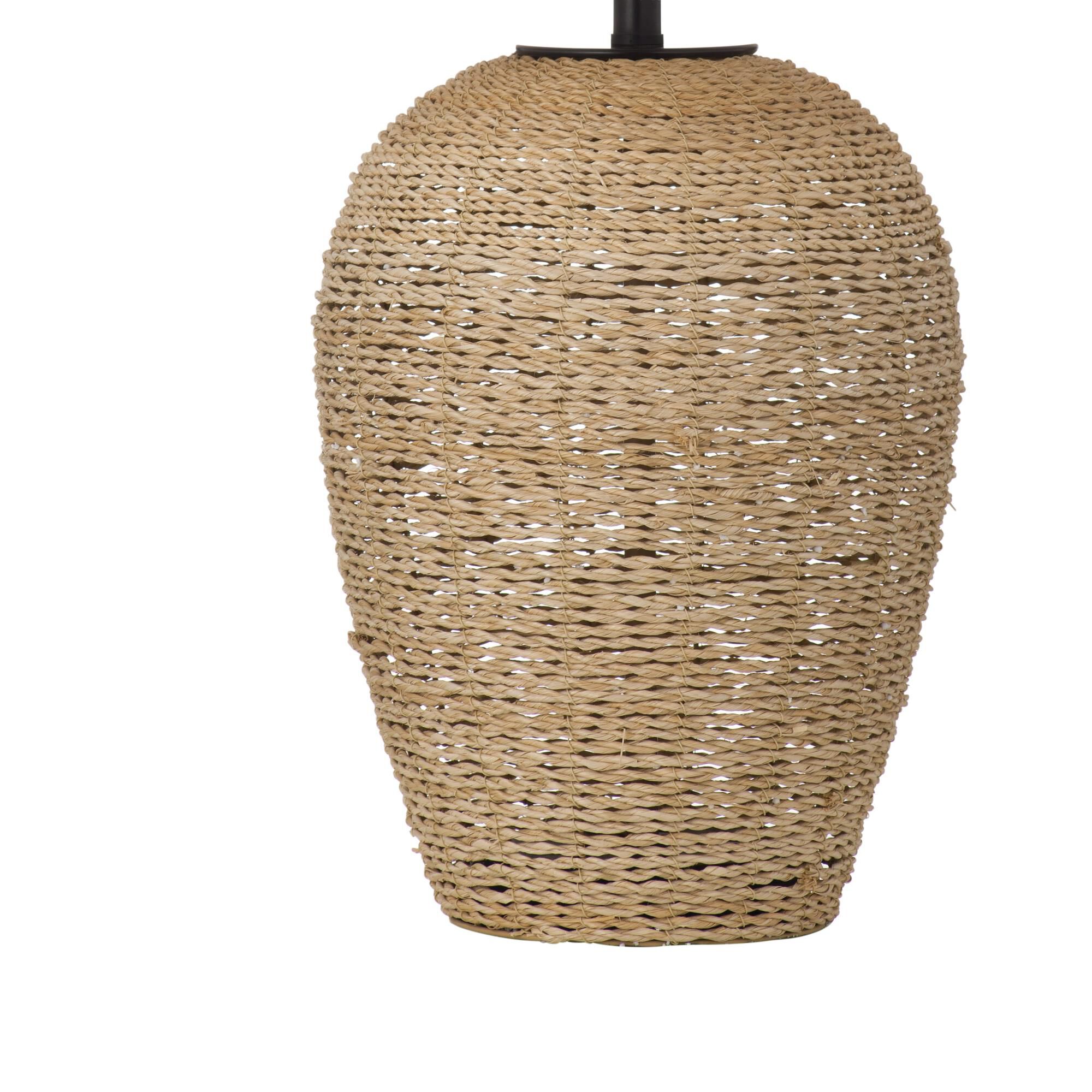 Shown in Natural finish and Beige shade