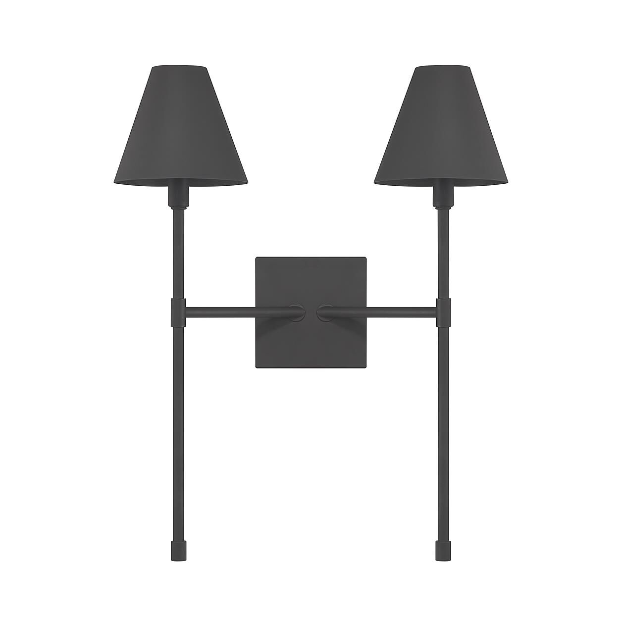 Shown in Matte Black finish and Metal shade