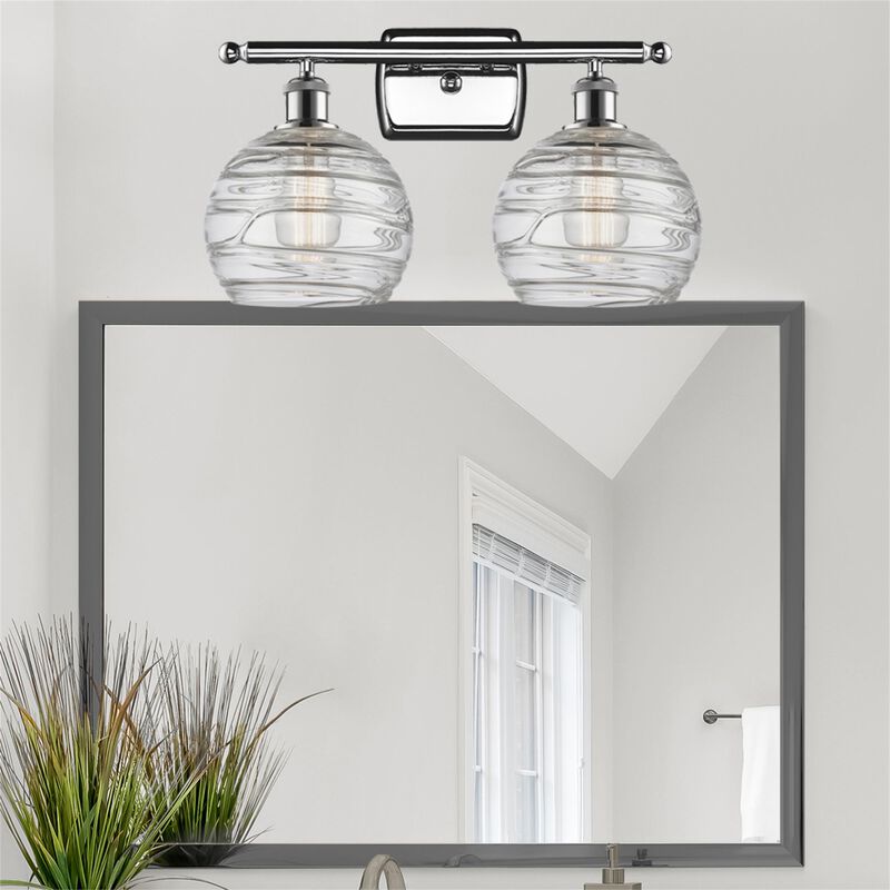 Bruno Marashlian Athens Deco Swirl 18 Inch Bath Vanity Light by Innovations Lighting
