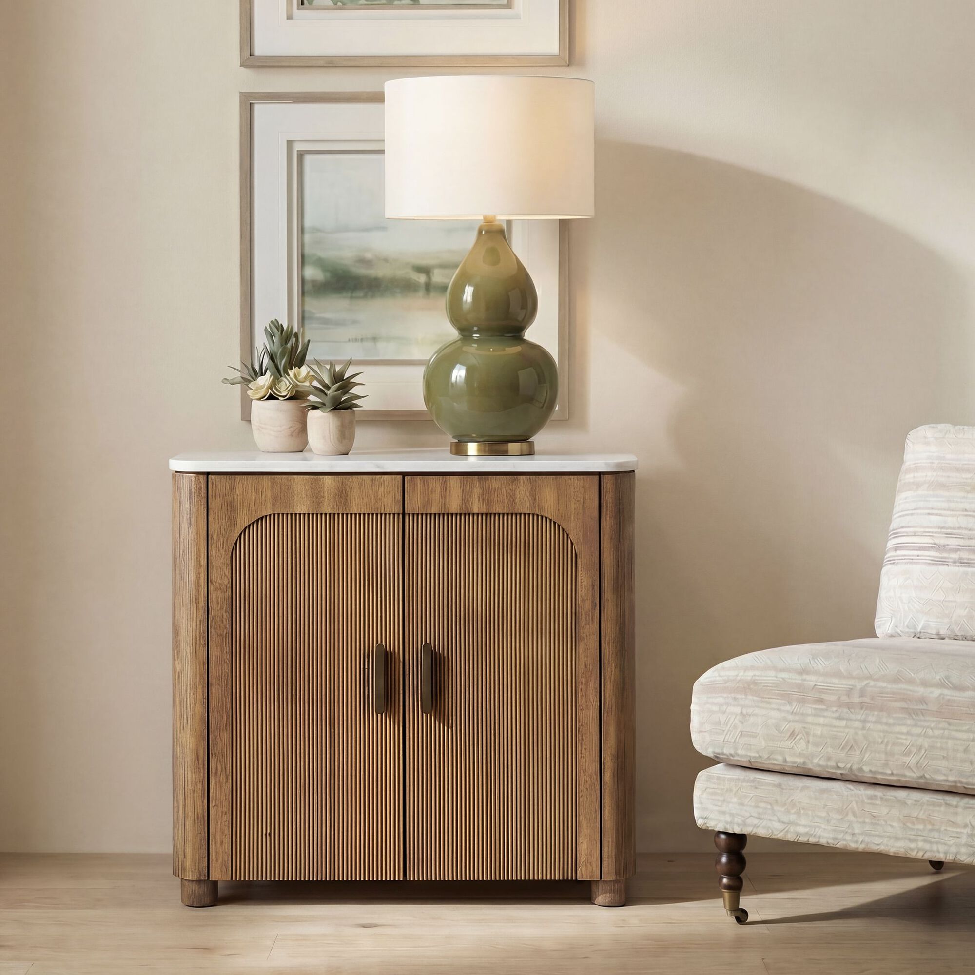 Mebarak 32 Inch Storage Cabinet,