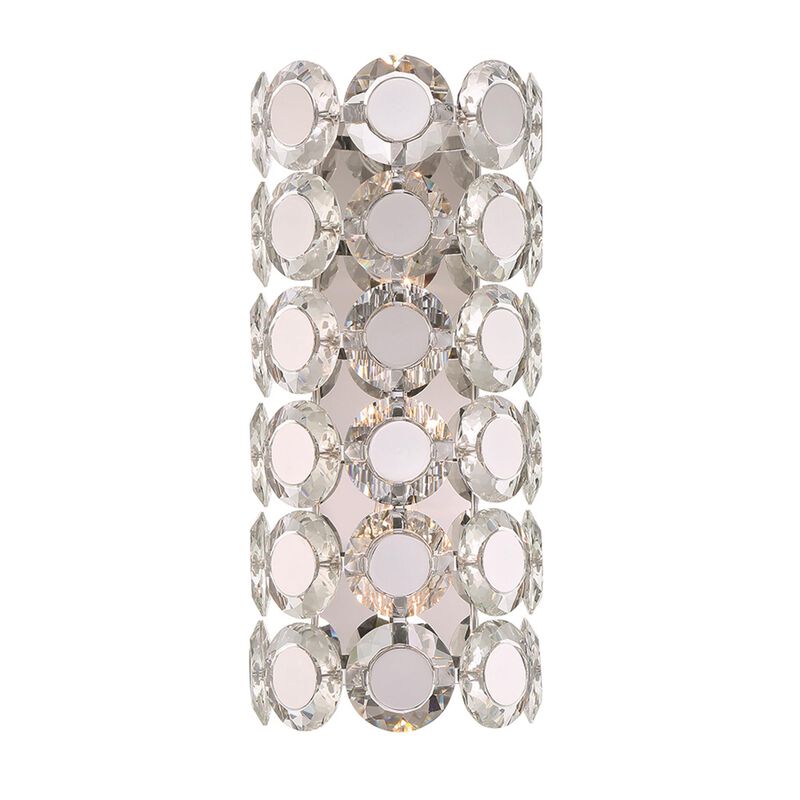 Perrene Medium 2 Light Wall Sconce by Eurofase Lighting