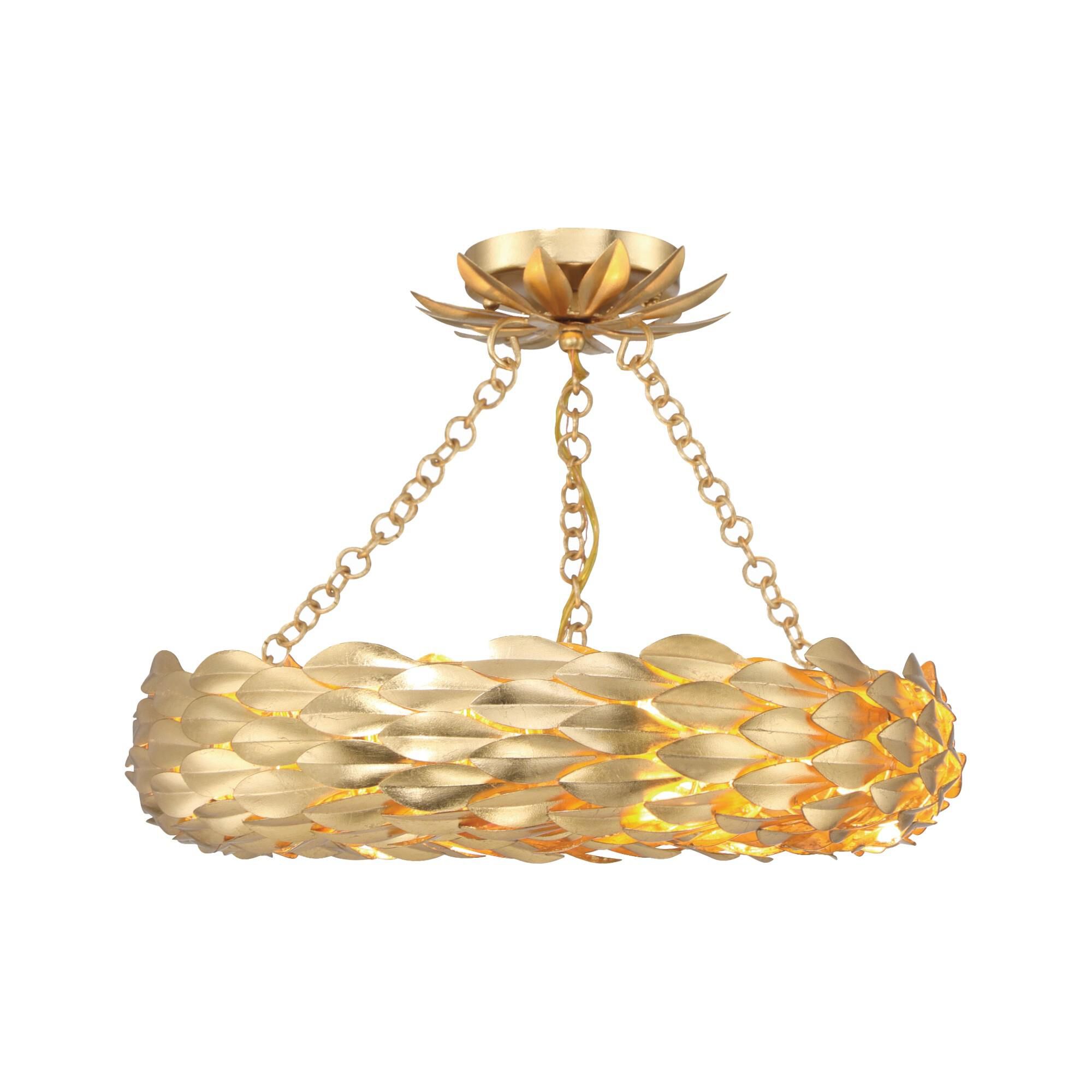 Shown in Antique Gold finish