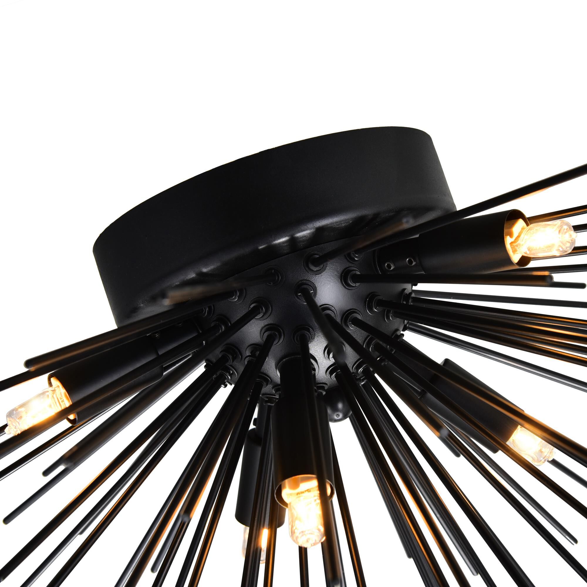 Shown in Black finish