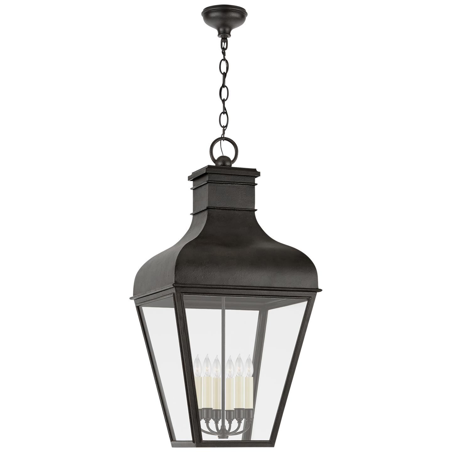 Chapman & Myers Fremont 45 Inch Tall 6 Light Outdoor Hanging Lantern by Visual Comfort Signature Collection