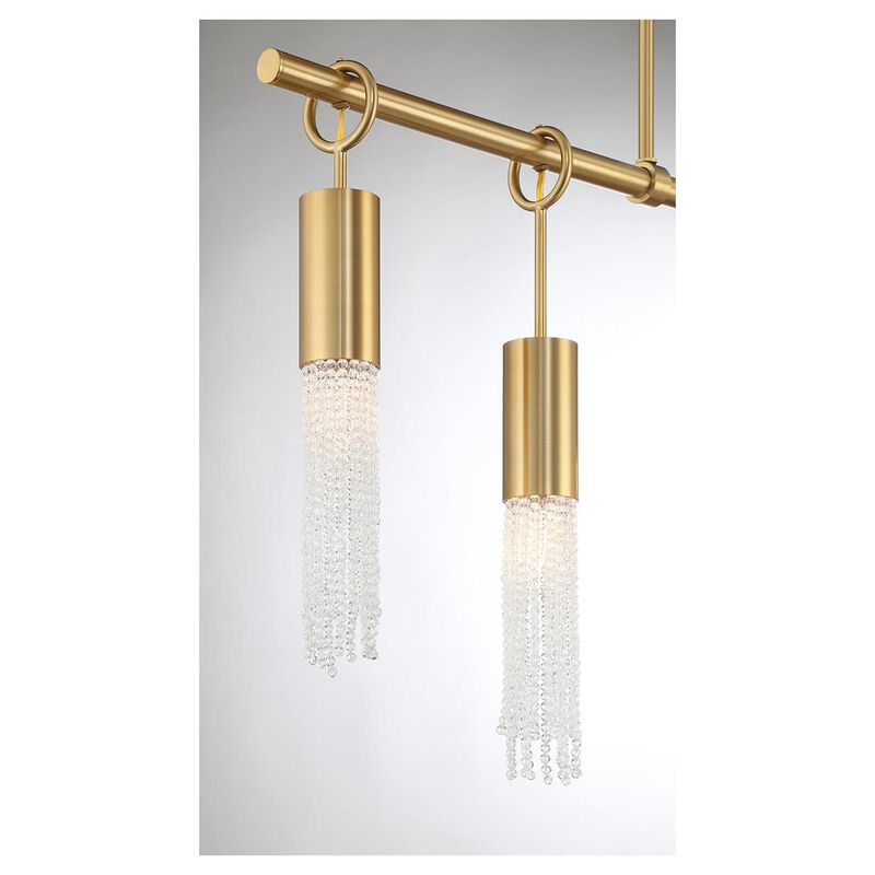 Chelsea Small Linear Chandelier by Savoy House