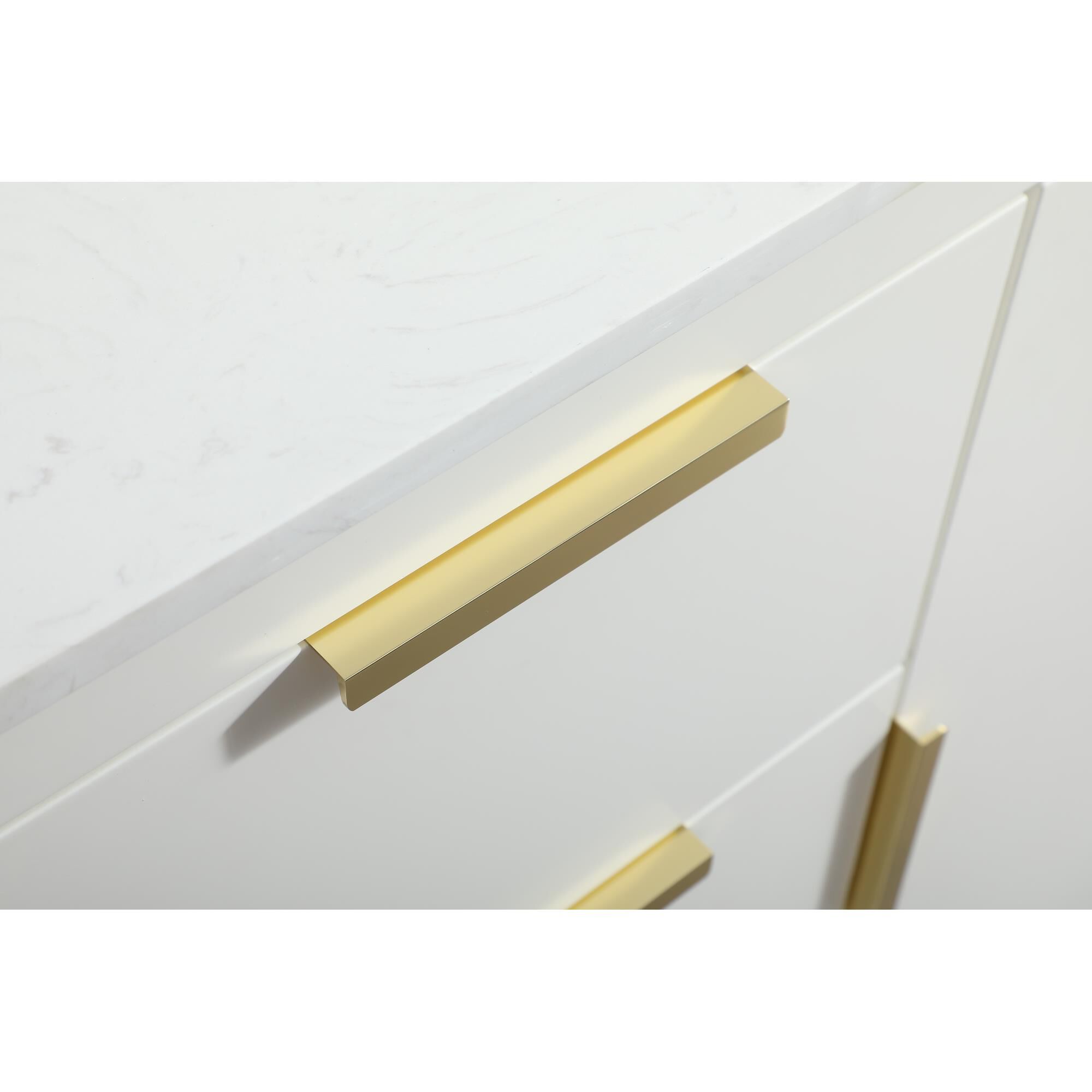 Shown in White finish