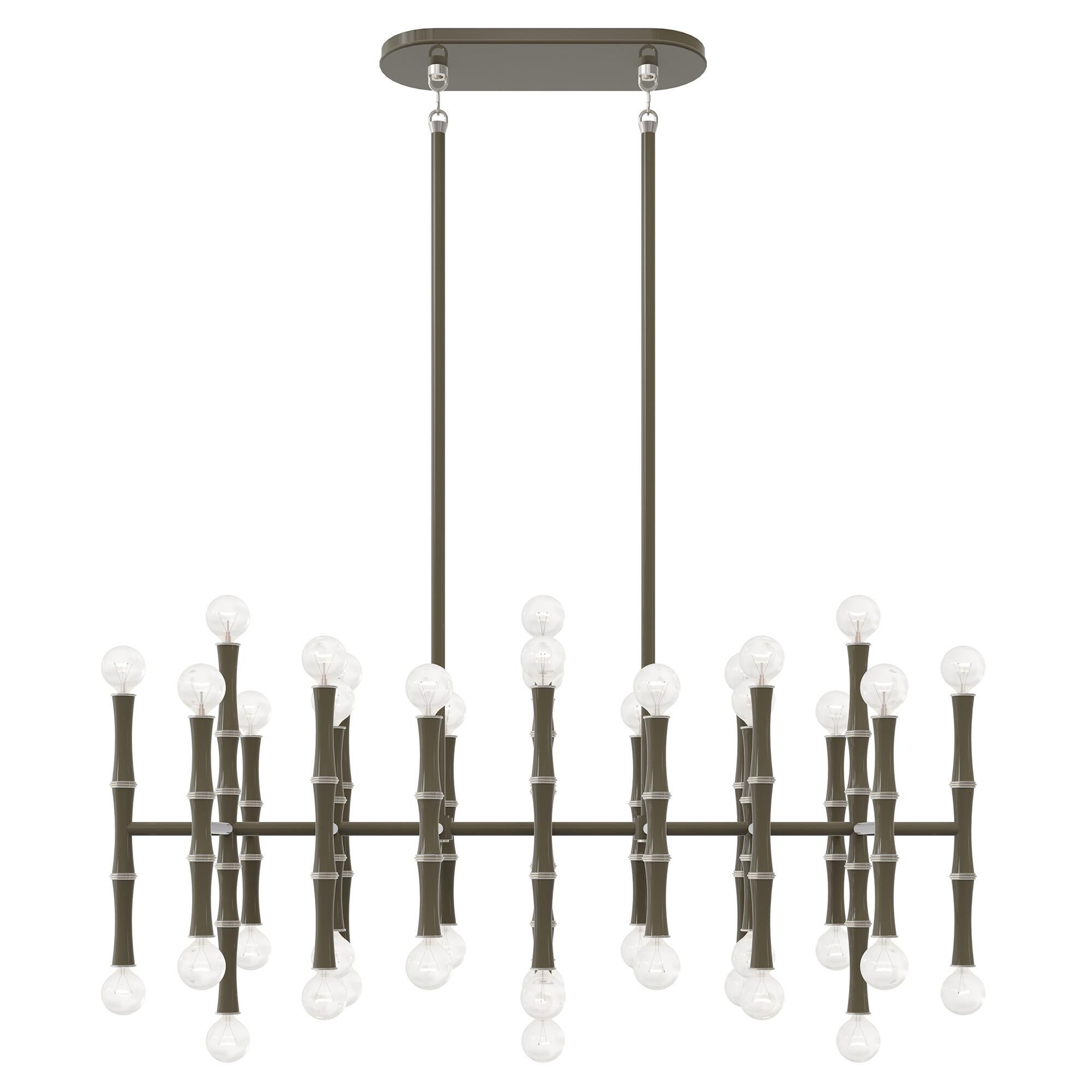Shown in Smokey Taupe finish and Polished Nickel accent