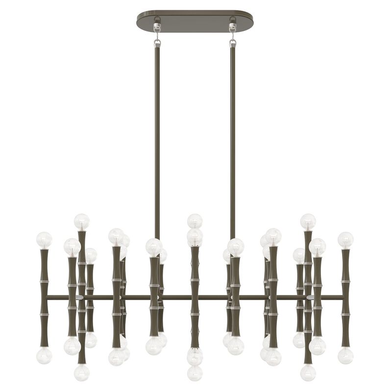 Kane 38 Inch Chandelier by Robert Abbey