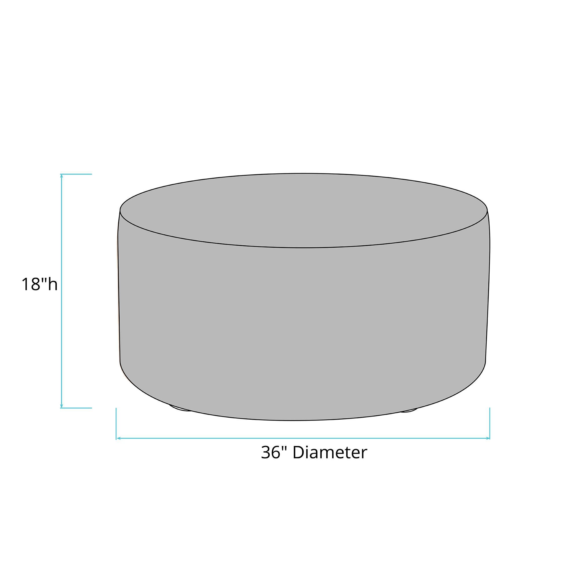 Universal Ottoman Cover by Howard Elliott Collection