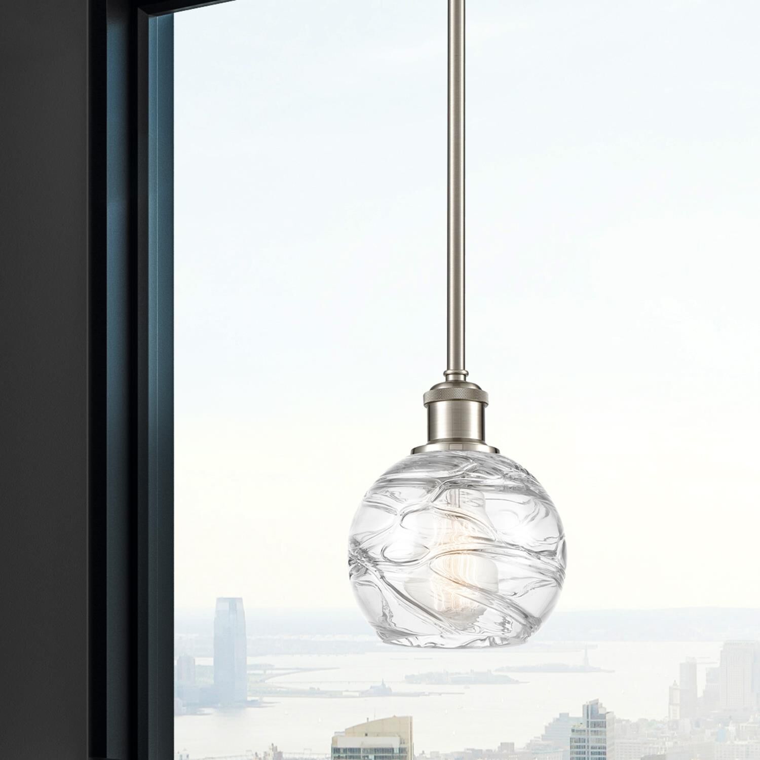 Bruno Marashlian Athens Deco Swirl 6 Inch Mini Pendant by Innovations Lighting