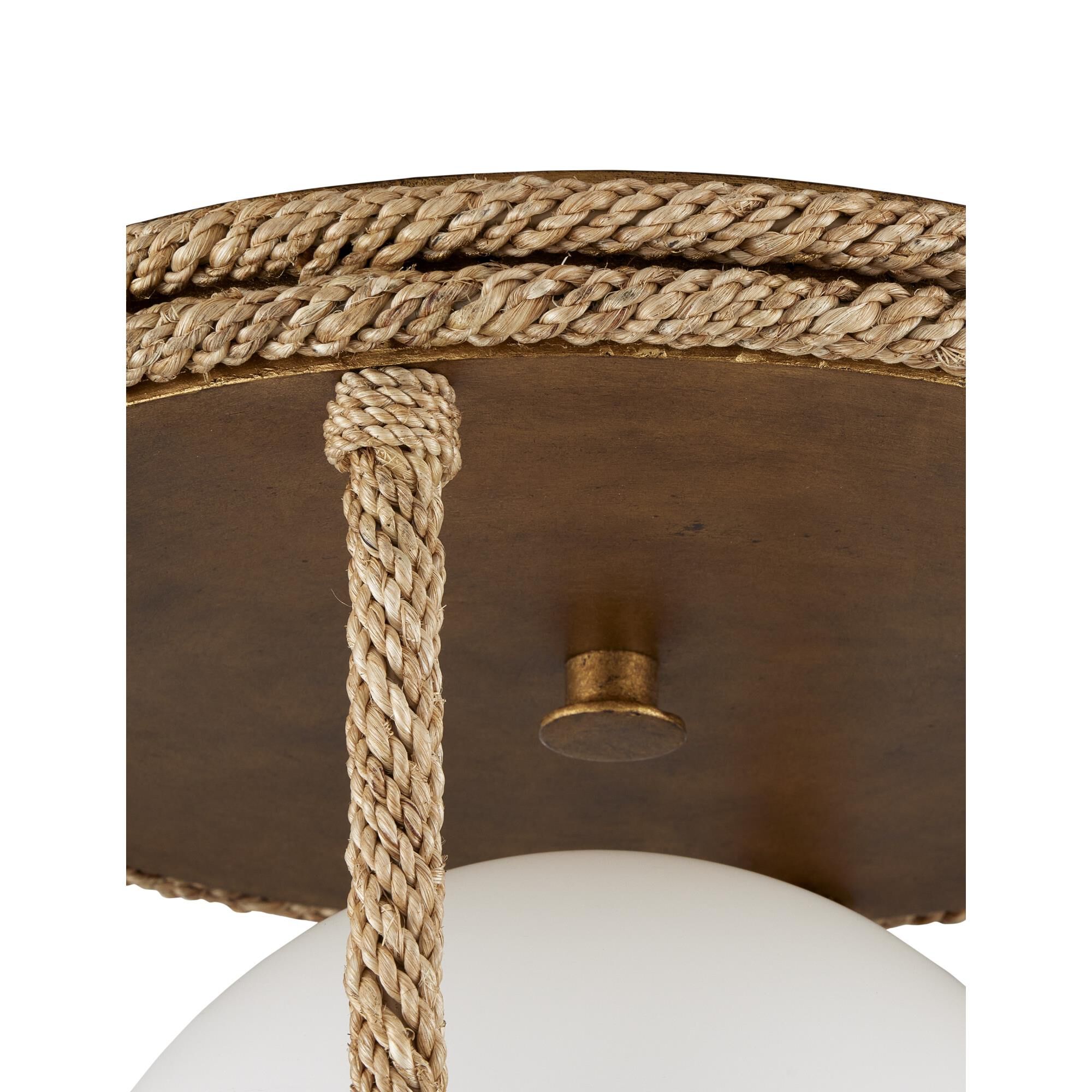 Passageway 14 Inch 1 Light Flush Mount by Currey and Company