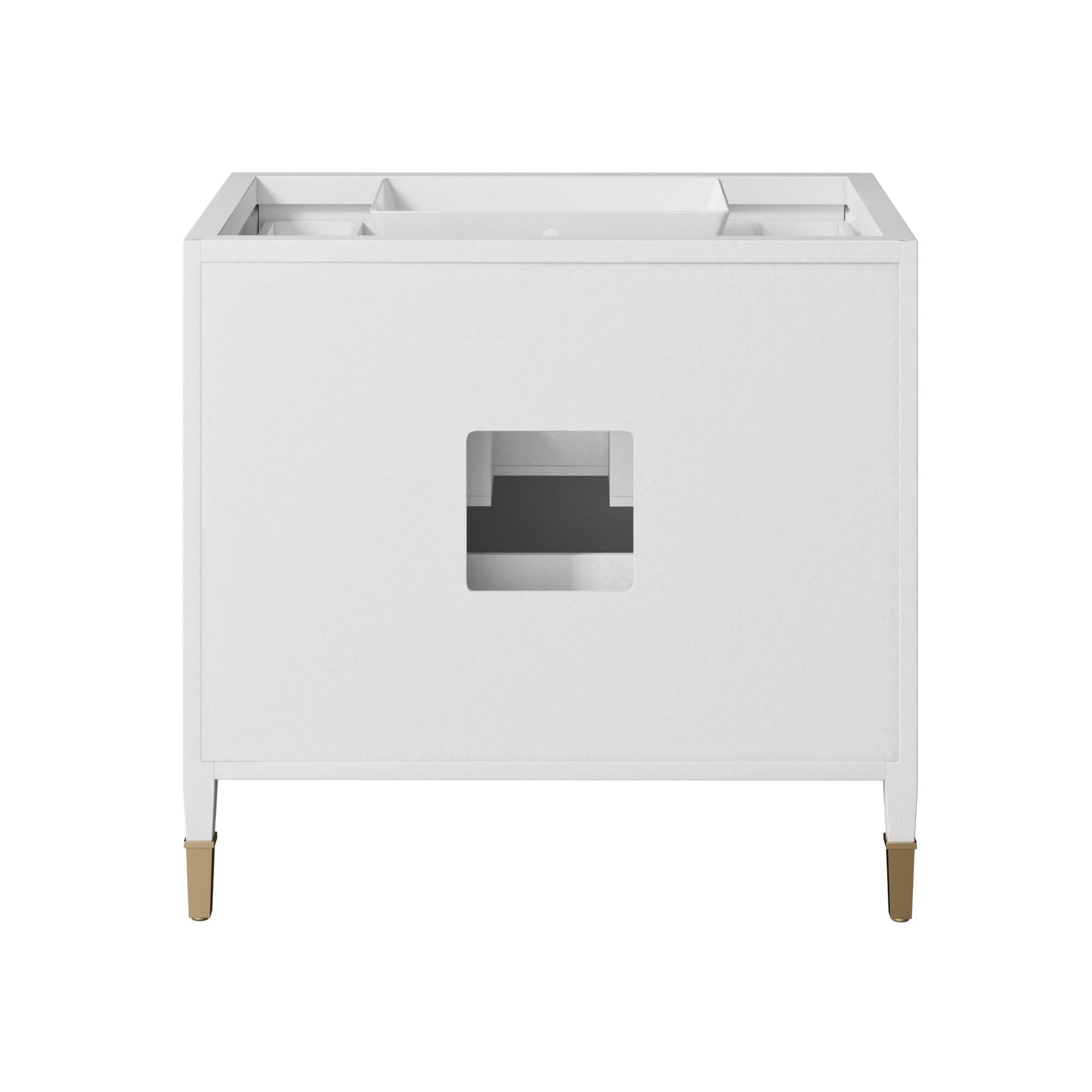 Shown in Acrylic White, Natural, White, Champagne finish