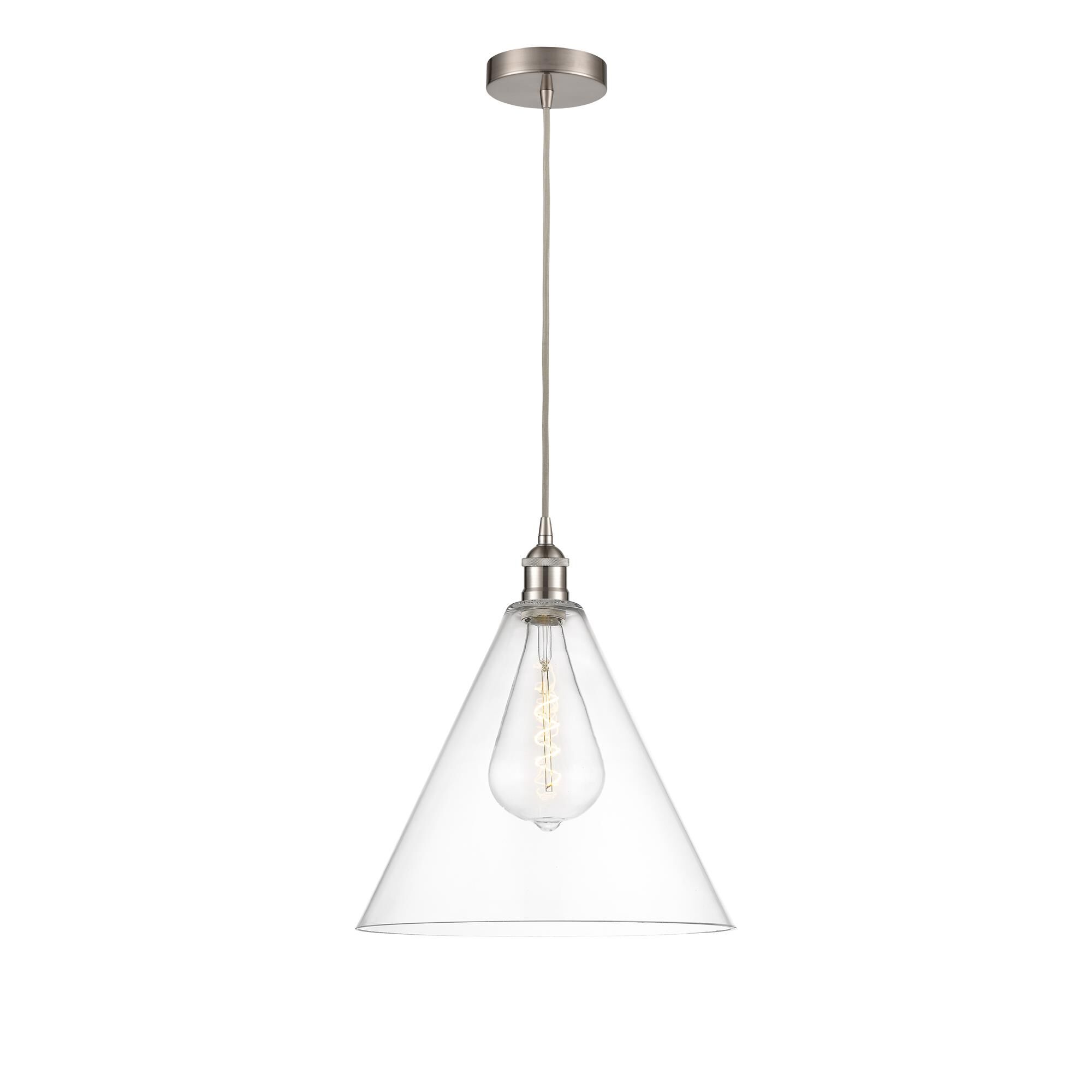 Innovations Lighting Bruno Marashlian Edison Cone 16 Inch Large Pendant