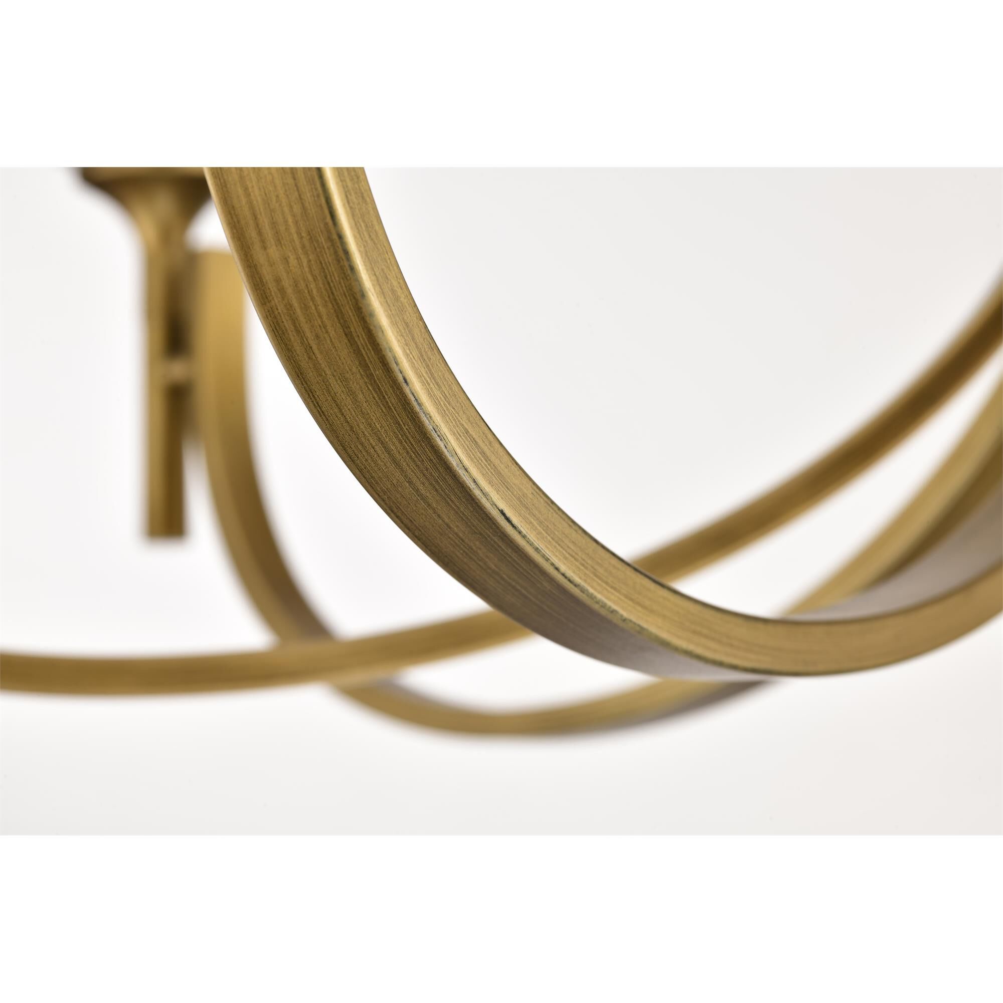 Shown in Natural Brass finish and Frosted Ribbed glass